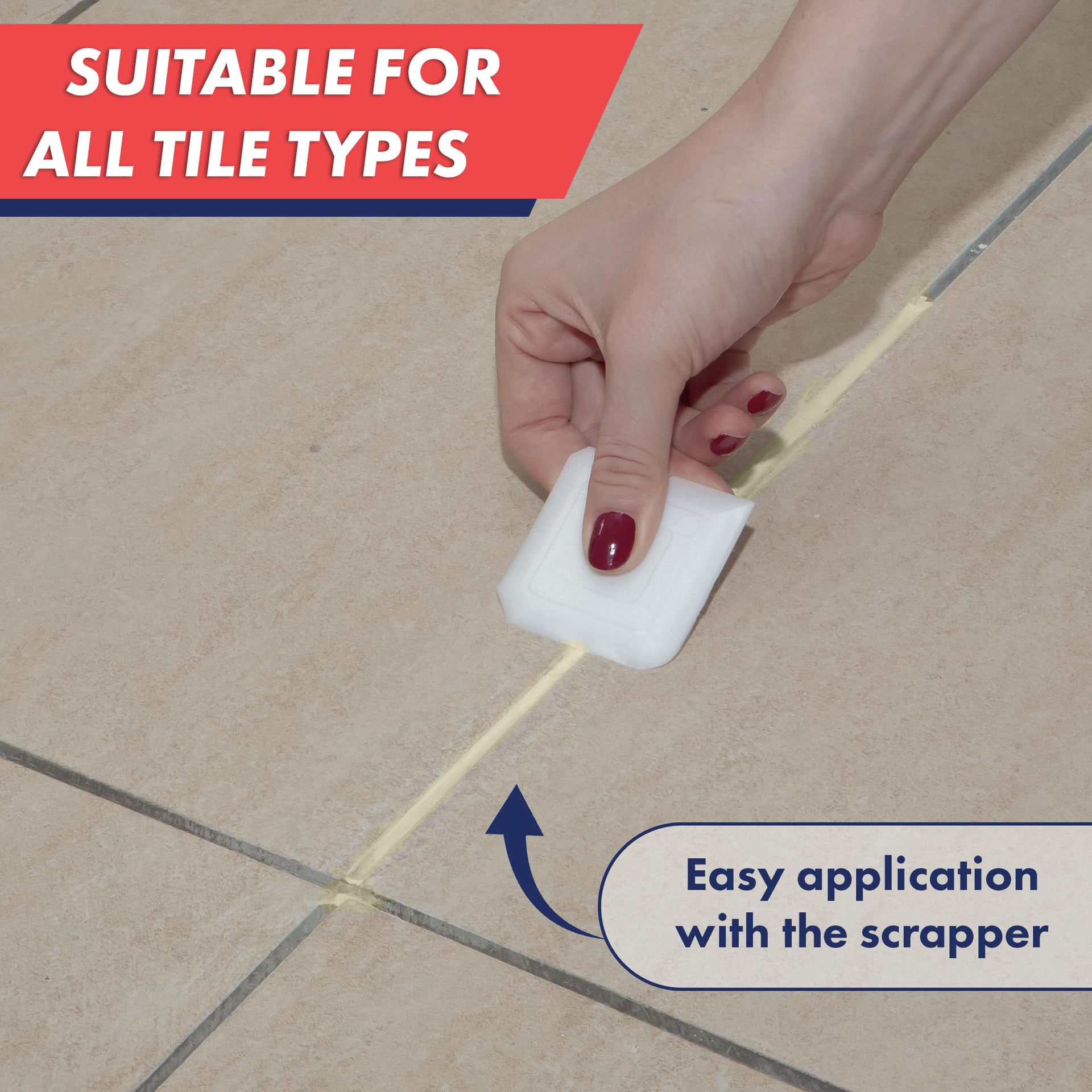 Tile Grout Repair Kit (8.8 Ounce)