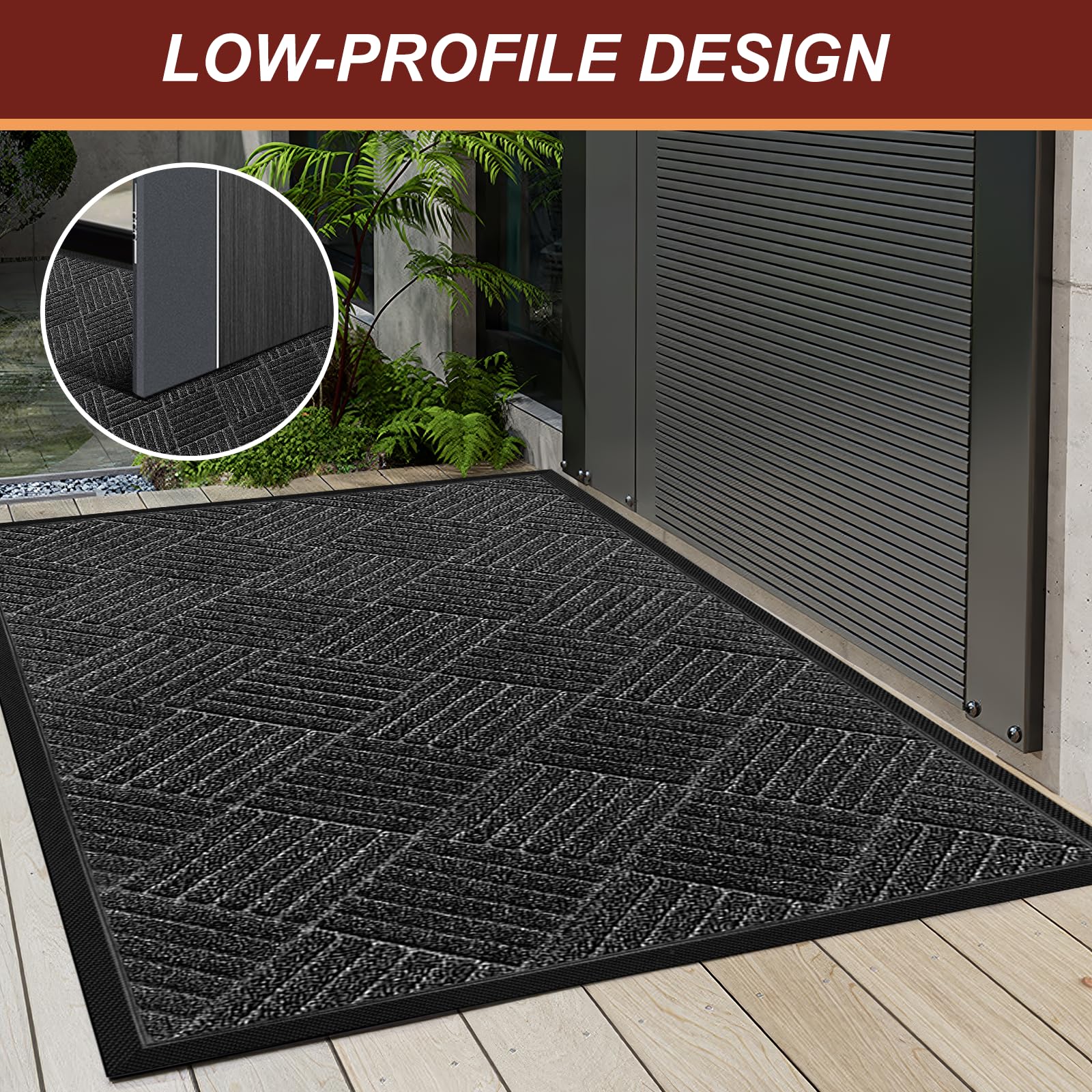 Indoor Outdoor Door Mat (6 Sq Ft)