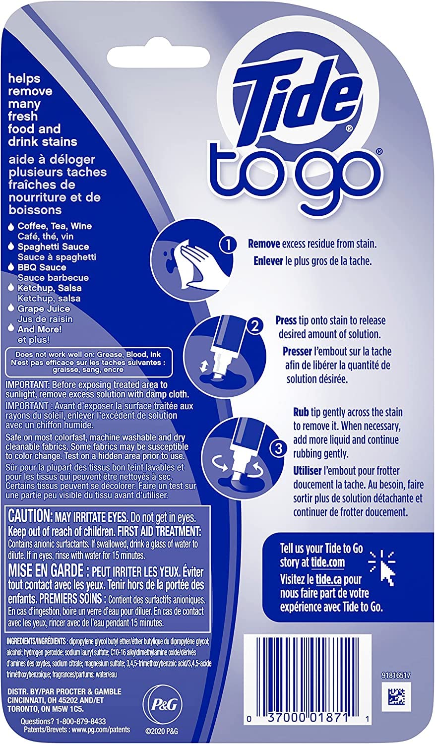To Go Stain Pens 3 Count