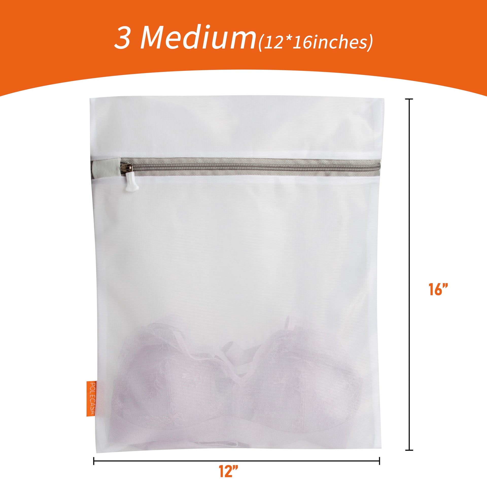 Mesh Laundry Bags 3 Pack (3 Count)