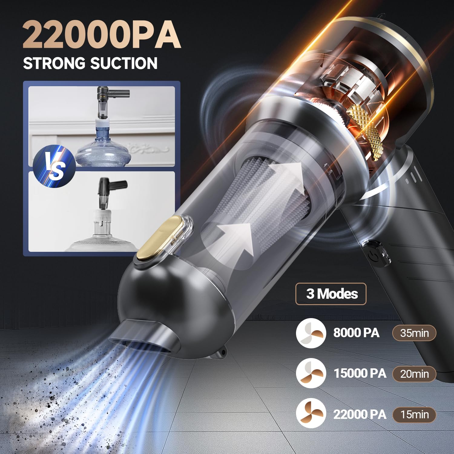 Car Vacuum Portable Cordless