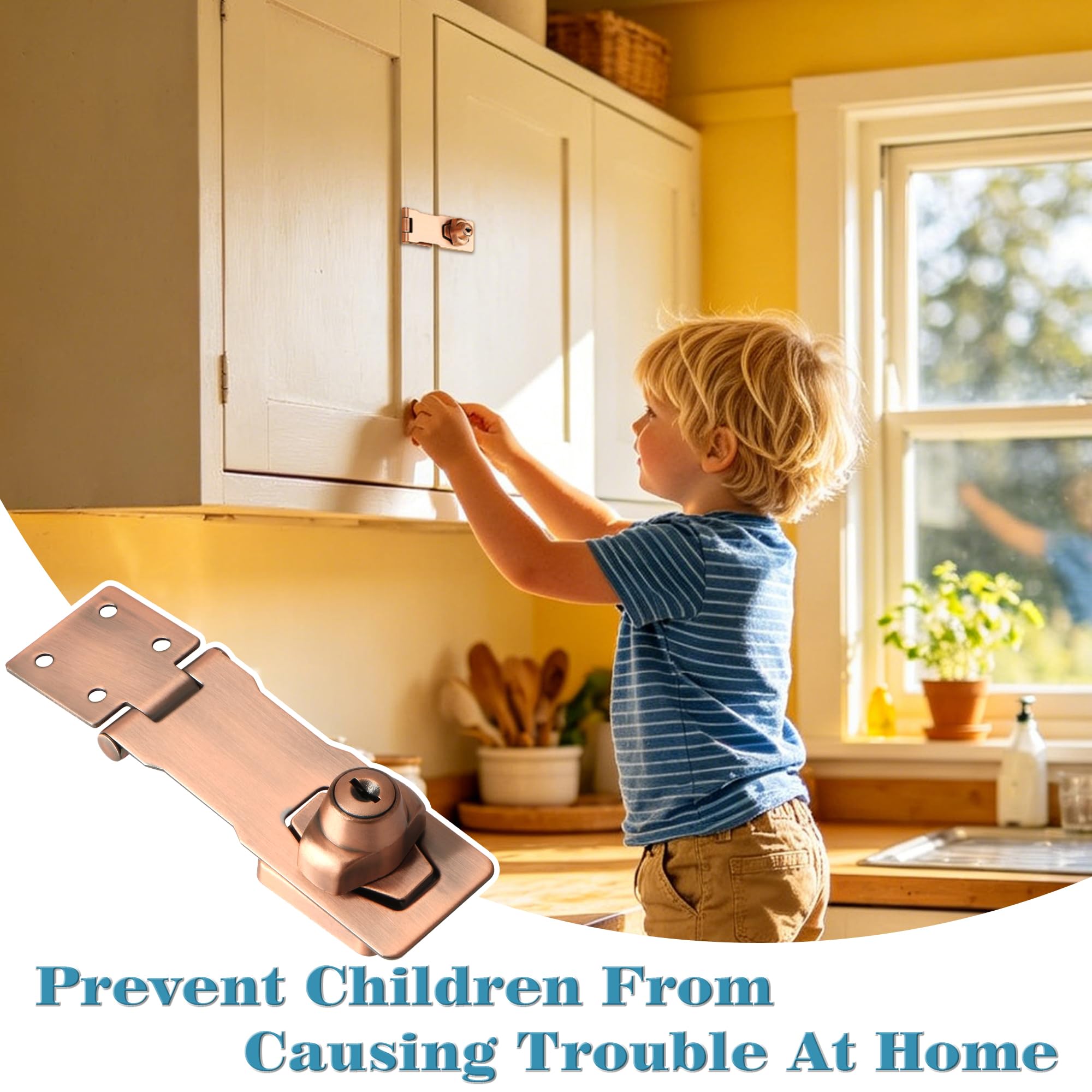 Keyed Hasp Latch