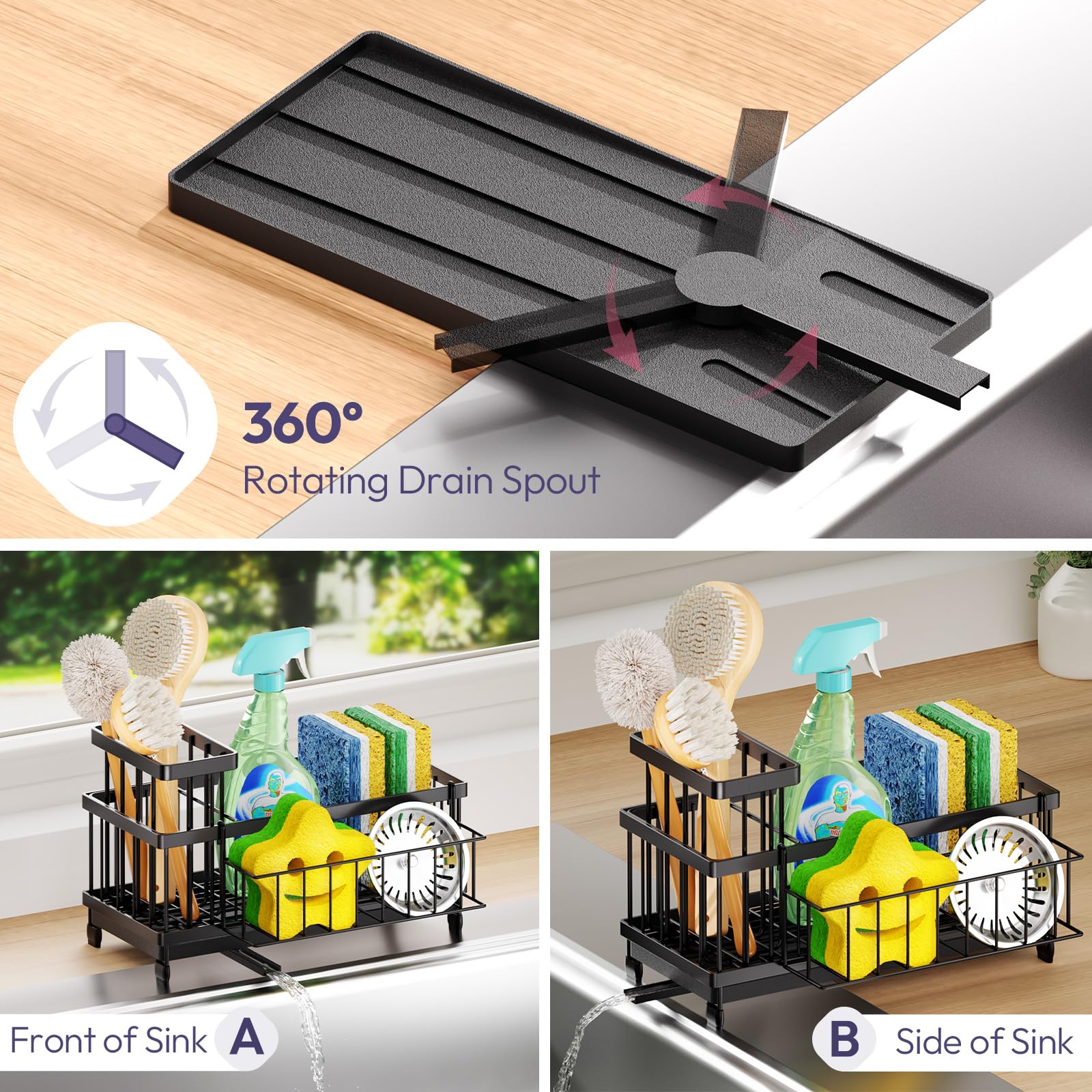 Sink Caddy Sponge Holder