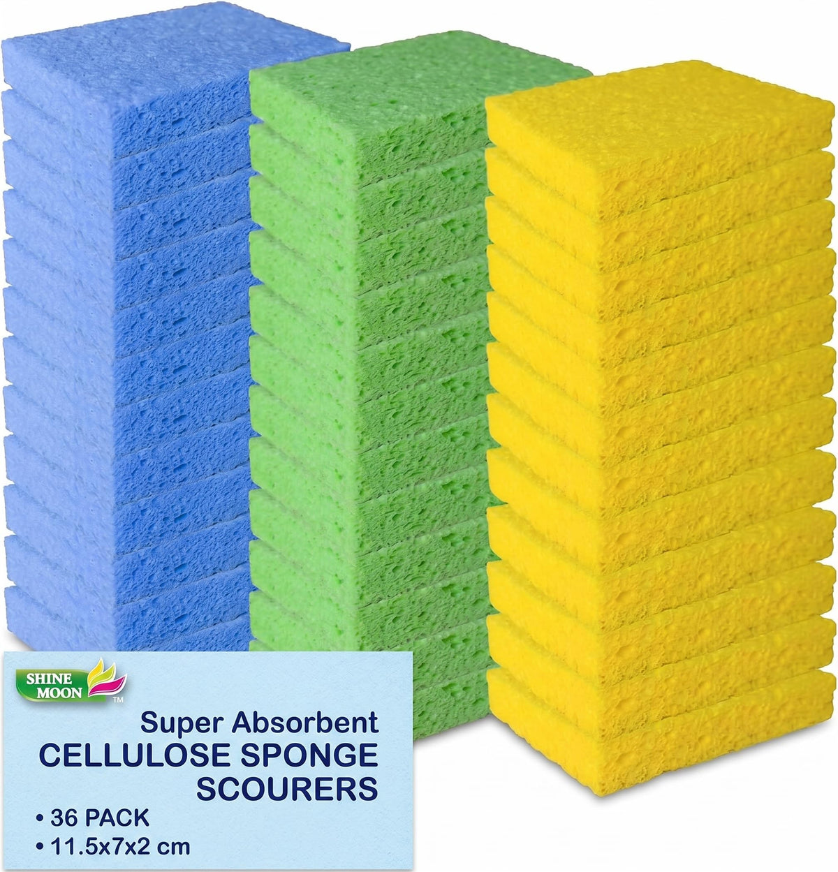 36 Pk Pop Up Compressed Cellulose Kitchen Sponges (36 Count)