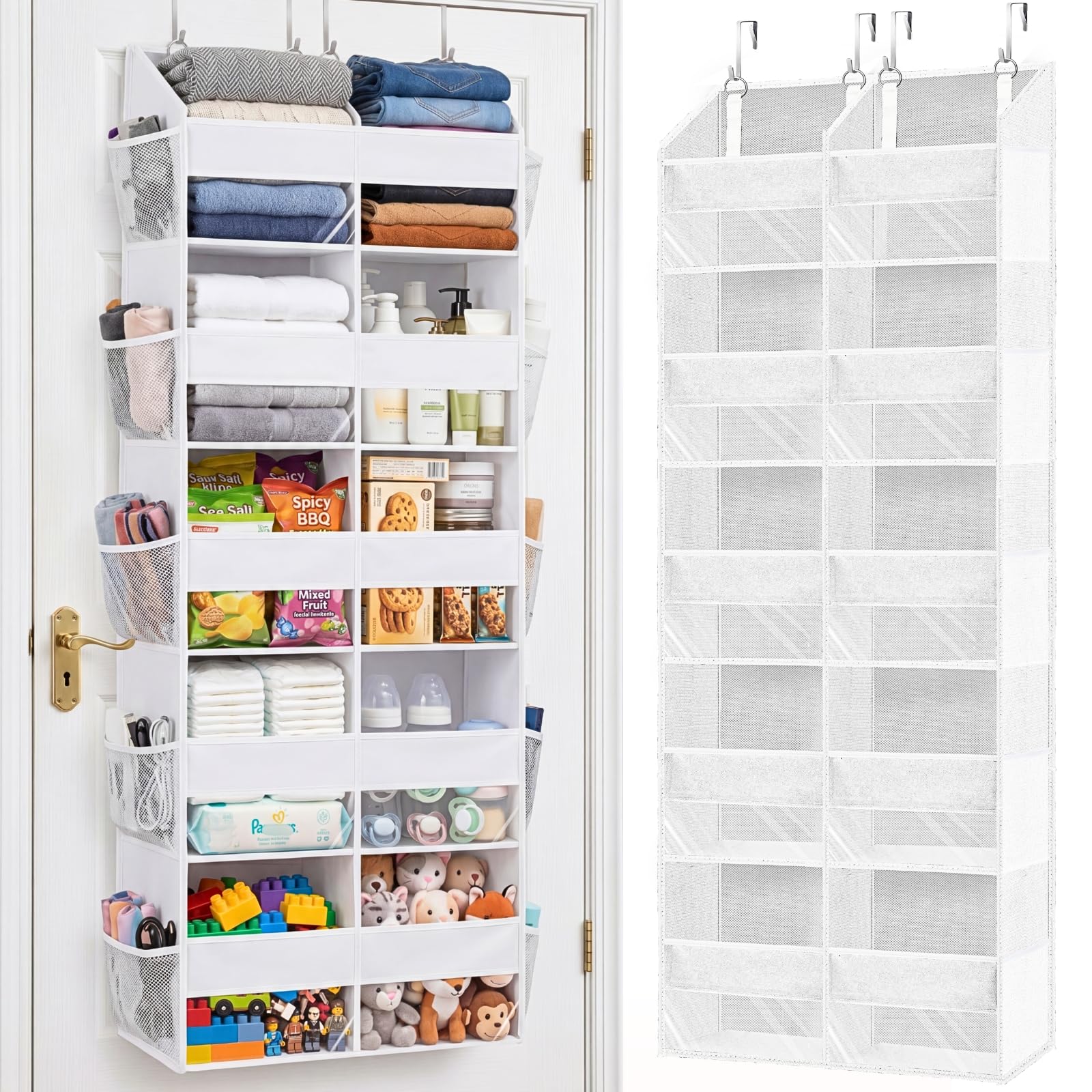 Over The Door Organizer 5 Tiers