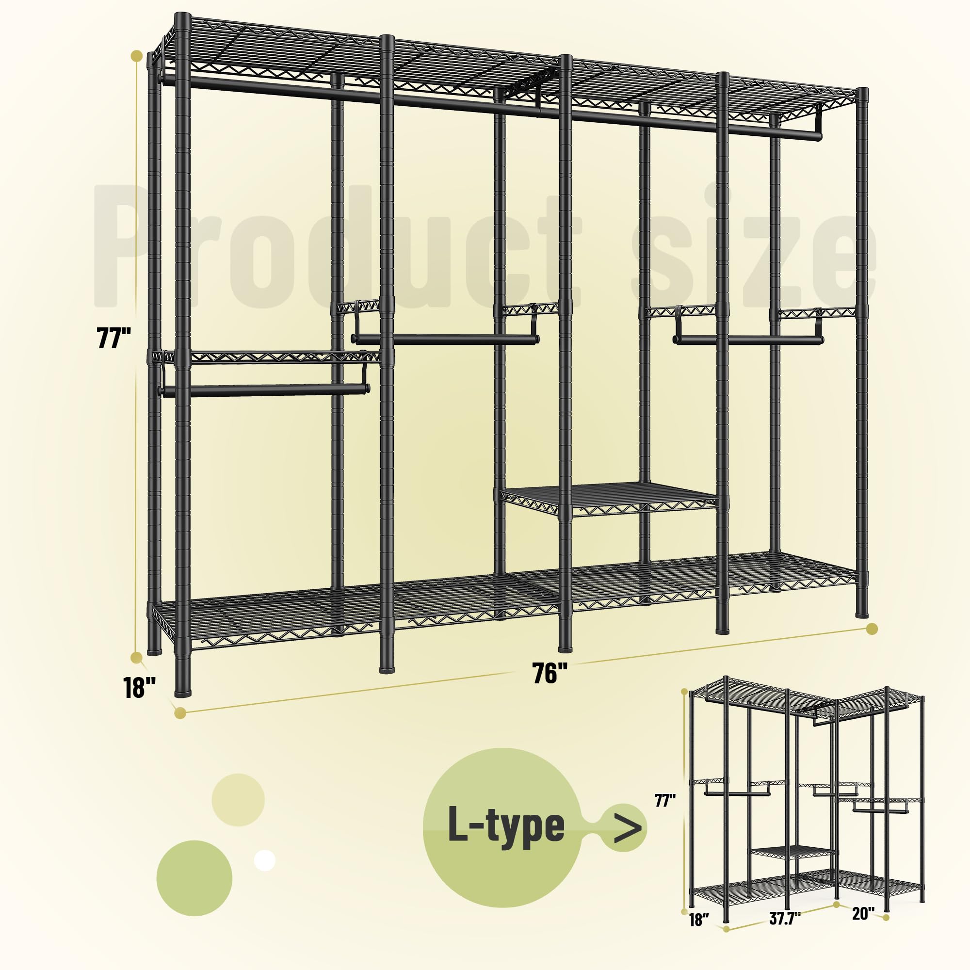 Heavy Duty Clothes Rack