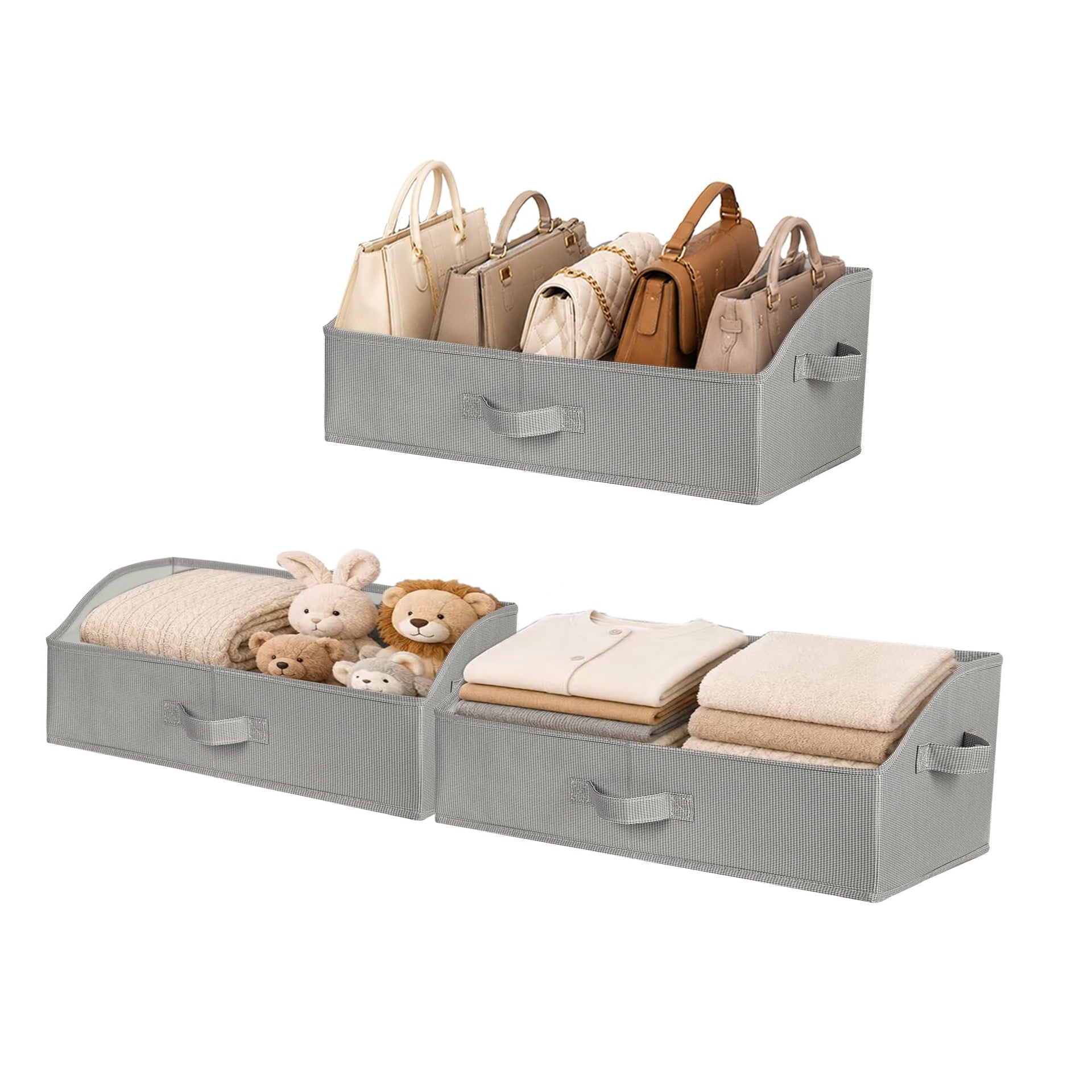 Purse Organizer for Closet (3 Count)