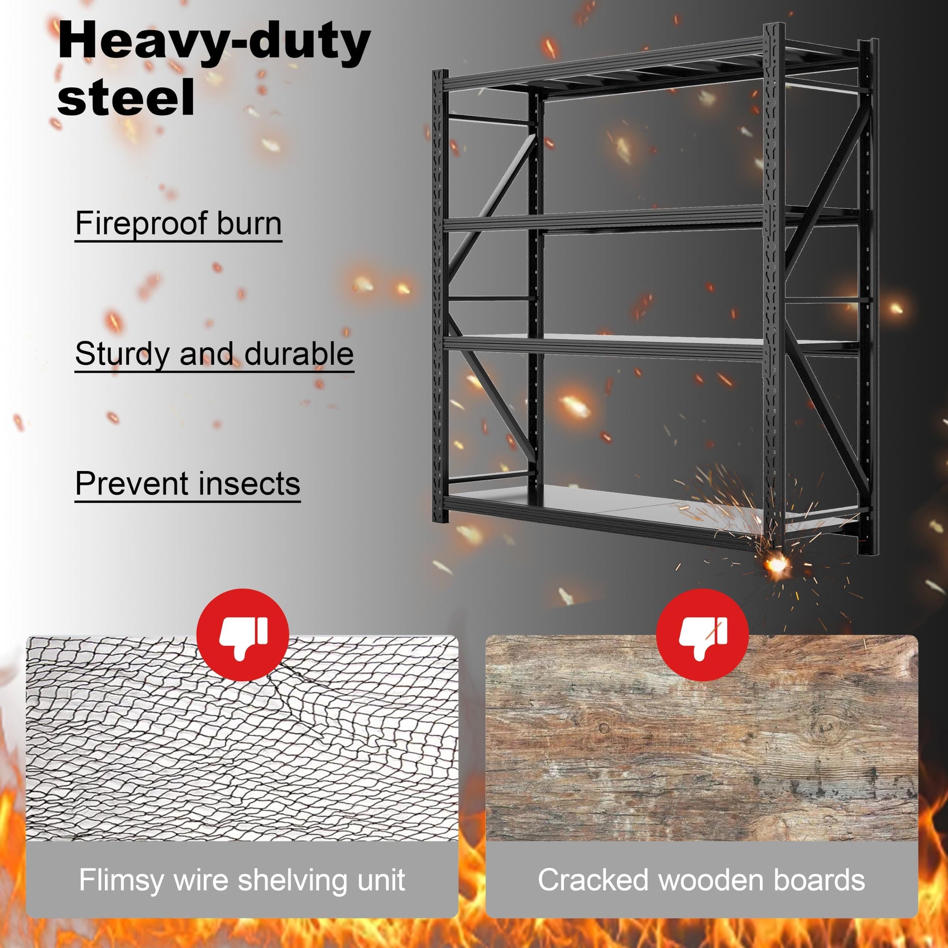 Heavy Duty Warehouse Shelving 4