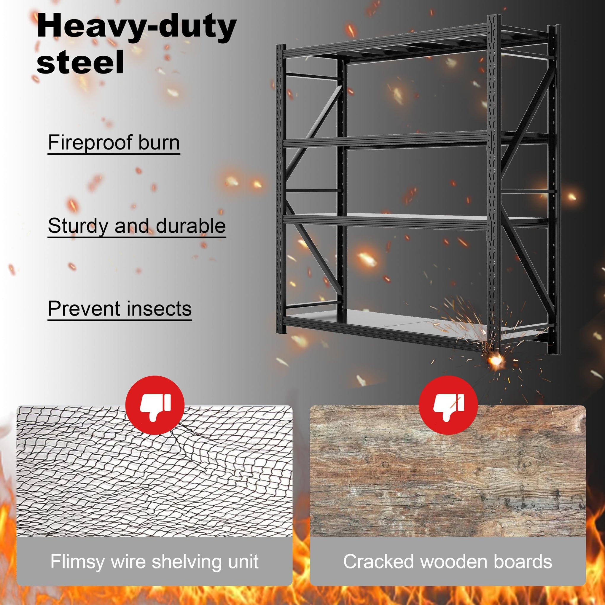 Heavy Duty Warehouse Shelving 4