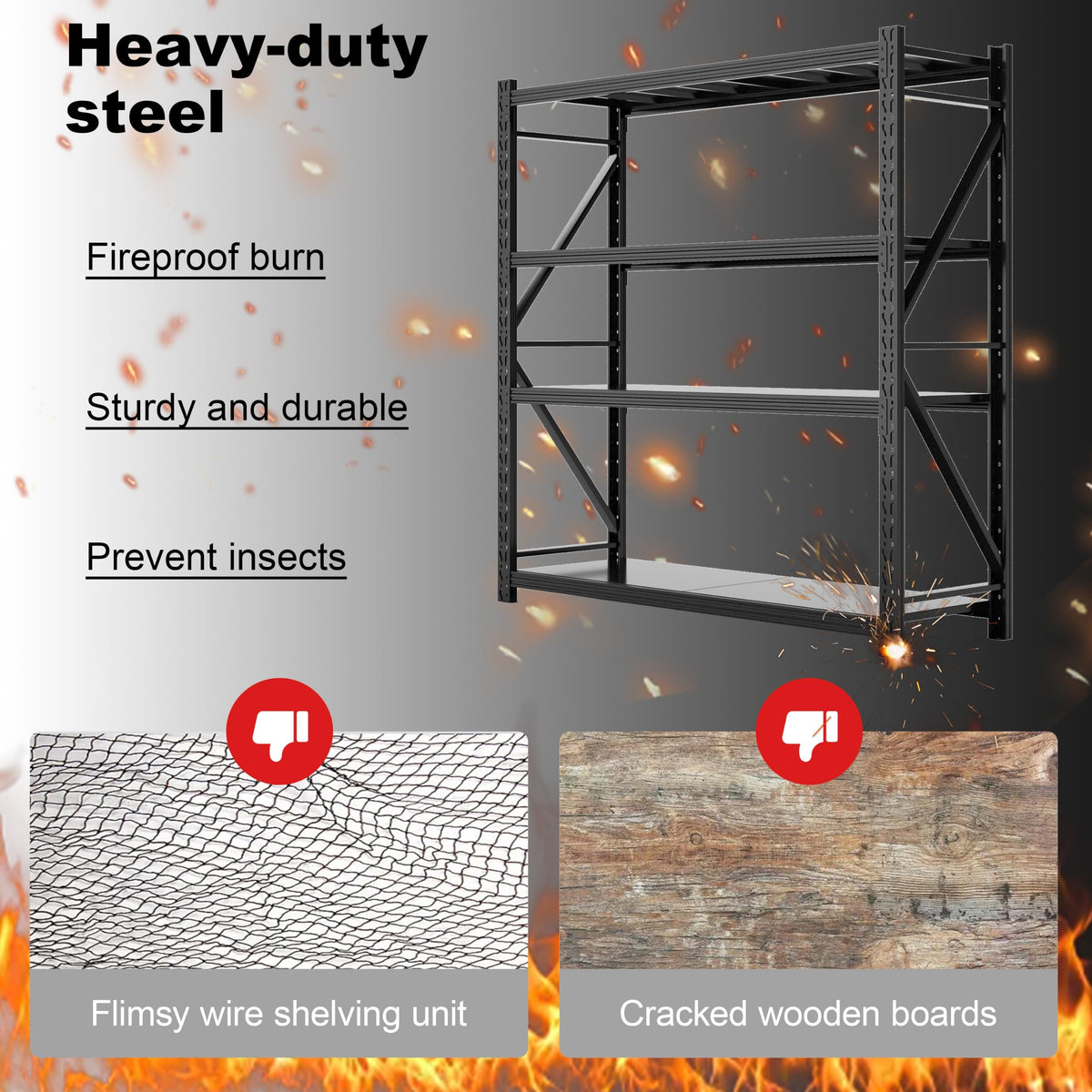 Heavy Duty Warehouse Shelving 4