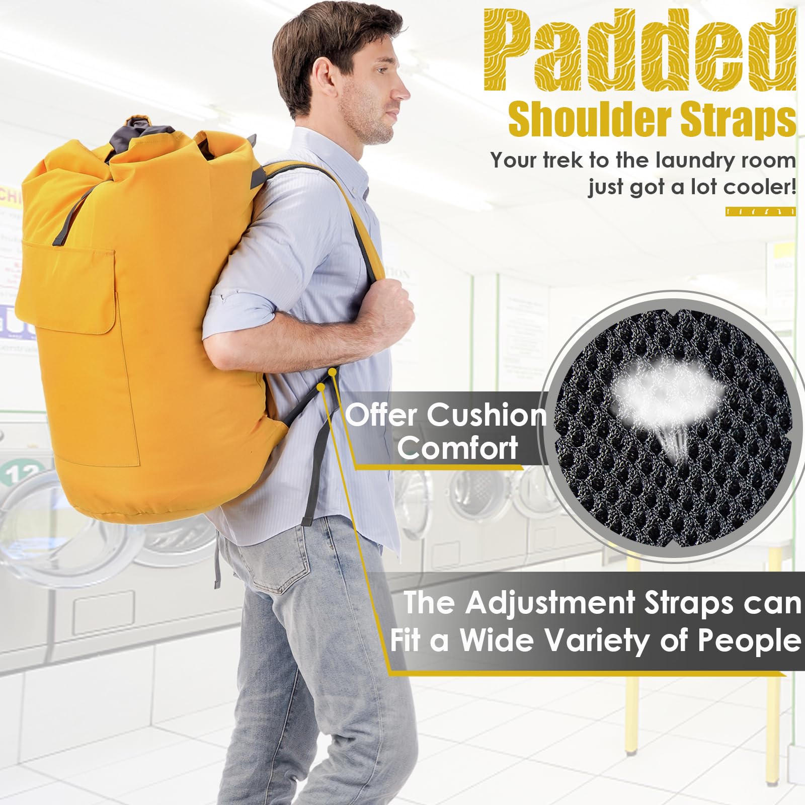 Backpack Laundry Bag