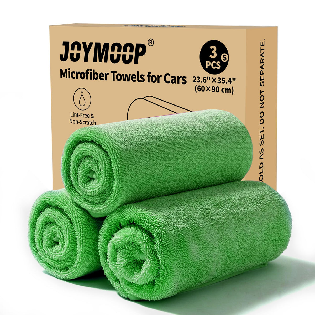 Microfiber Towels for Cars (3 Count)