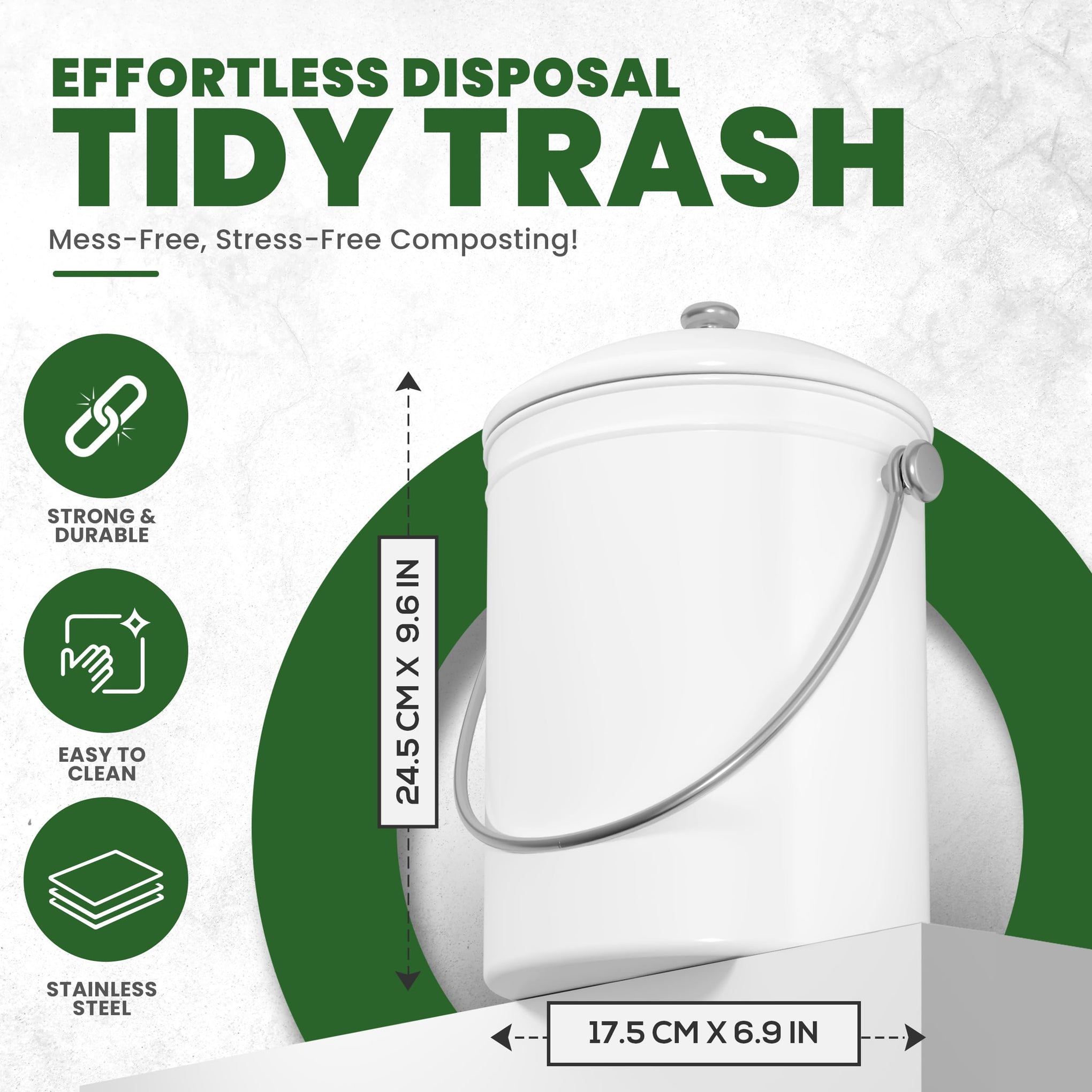 Countertop Compost Bin 1 Gallon