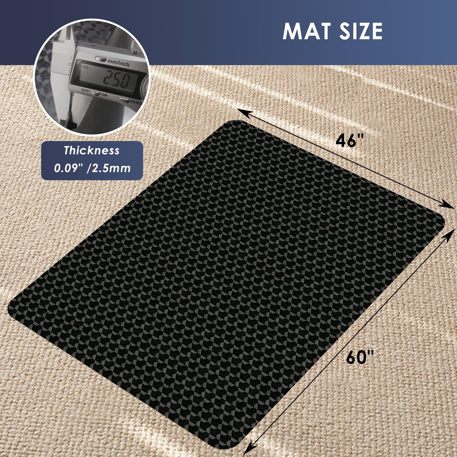 Office Chair Mat for Carpet