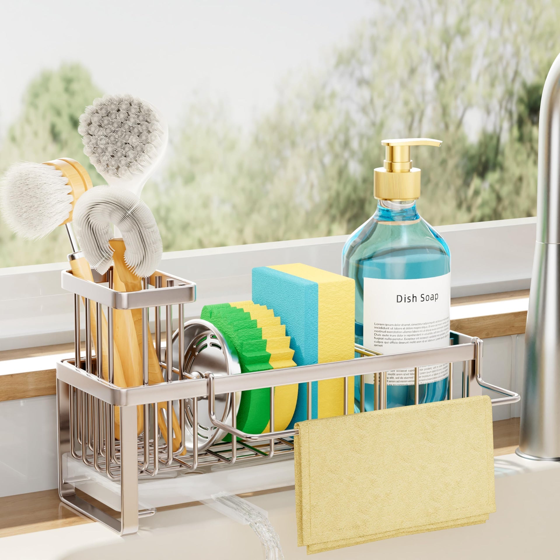 Sponge Holder for Kitchen Sink