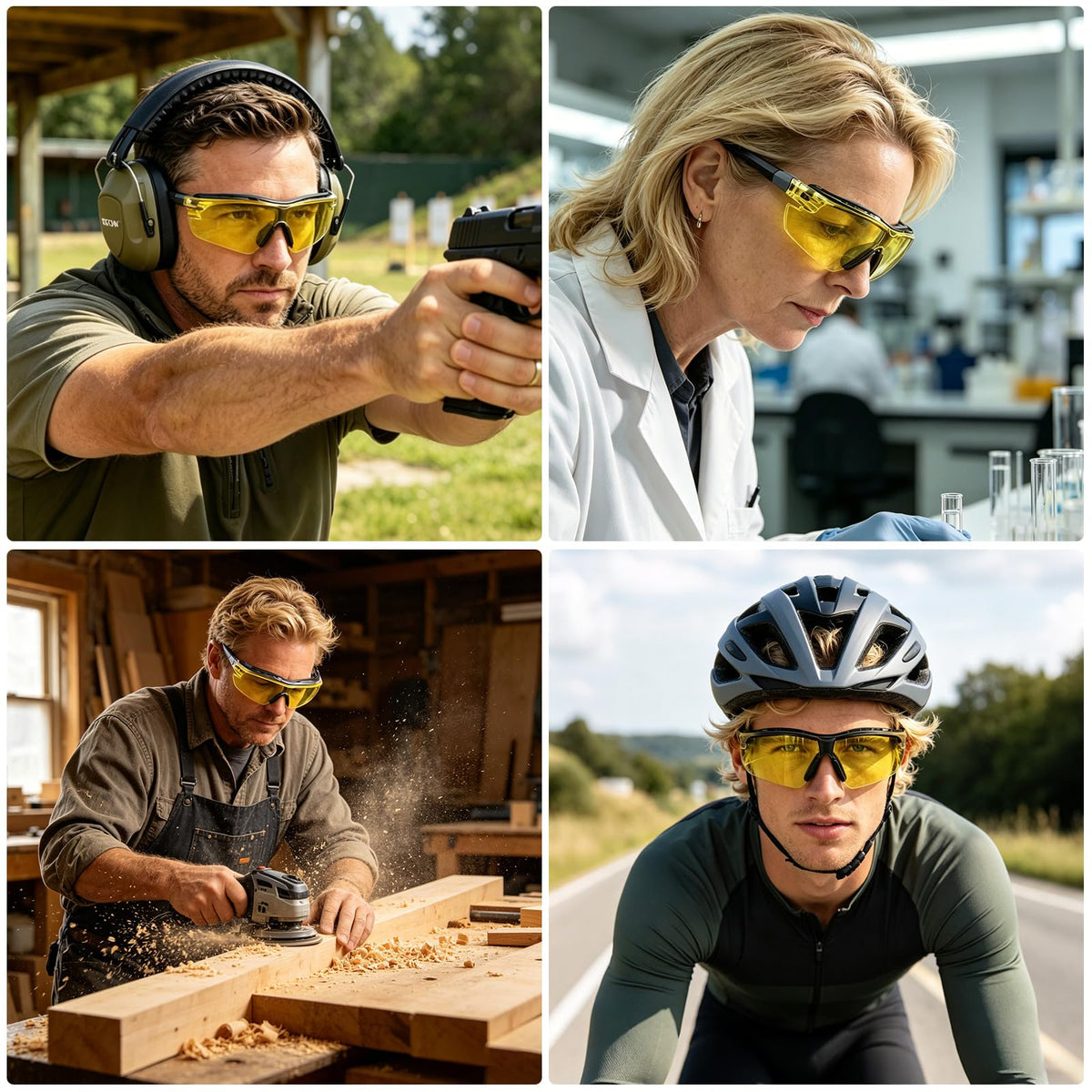 1PK Anti Fog Safety Glasses for Men & Women