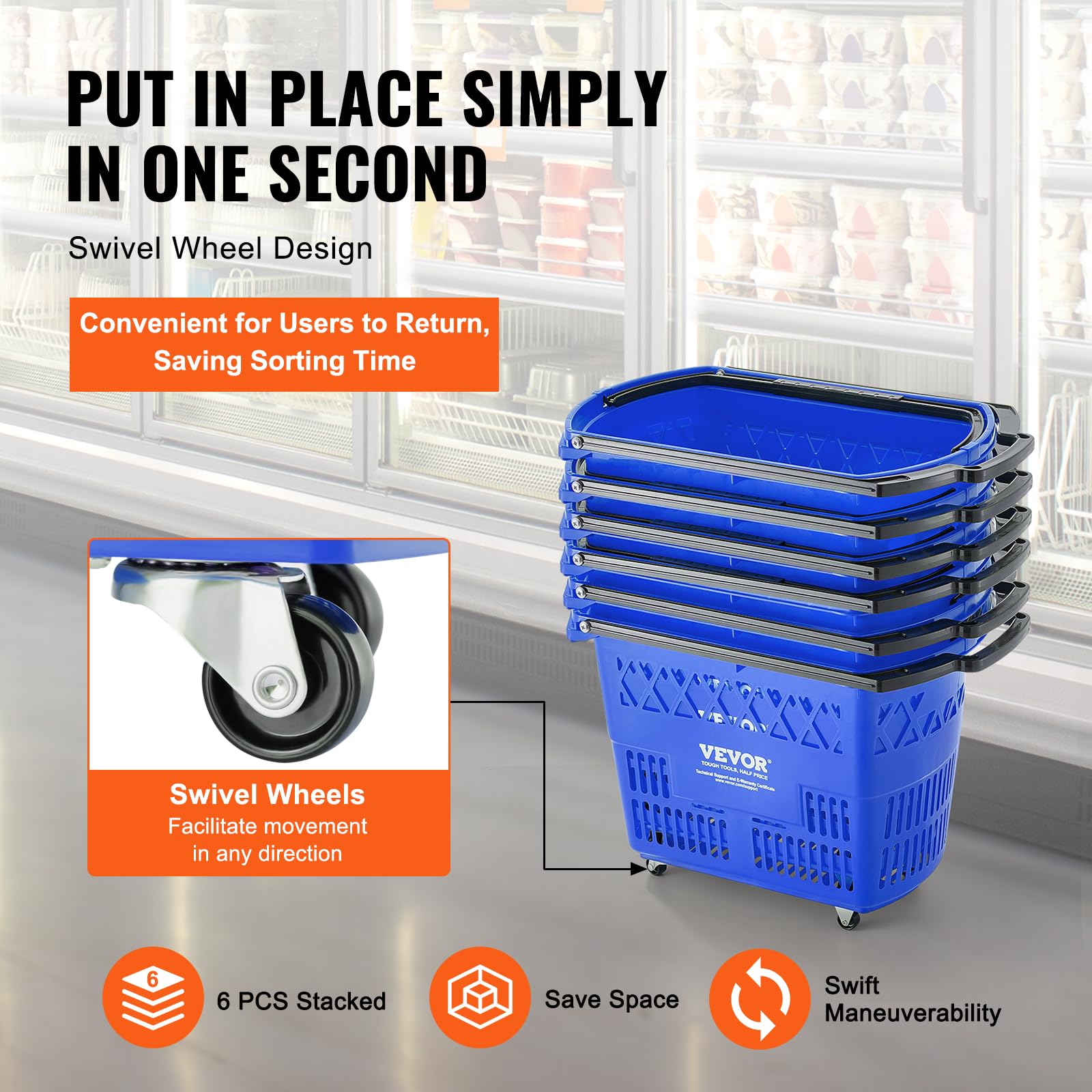 Shopping Carts with Handles