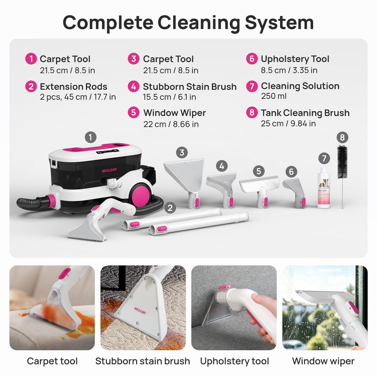 C4 Portable Carpet Cleaner Machine - ModHome Supplies