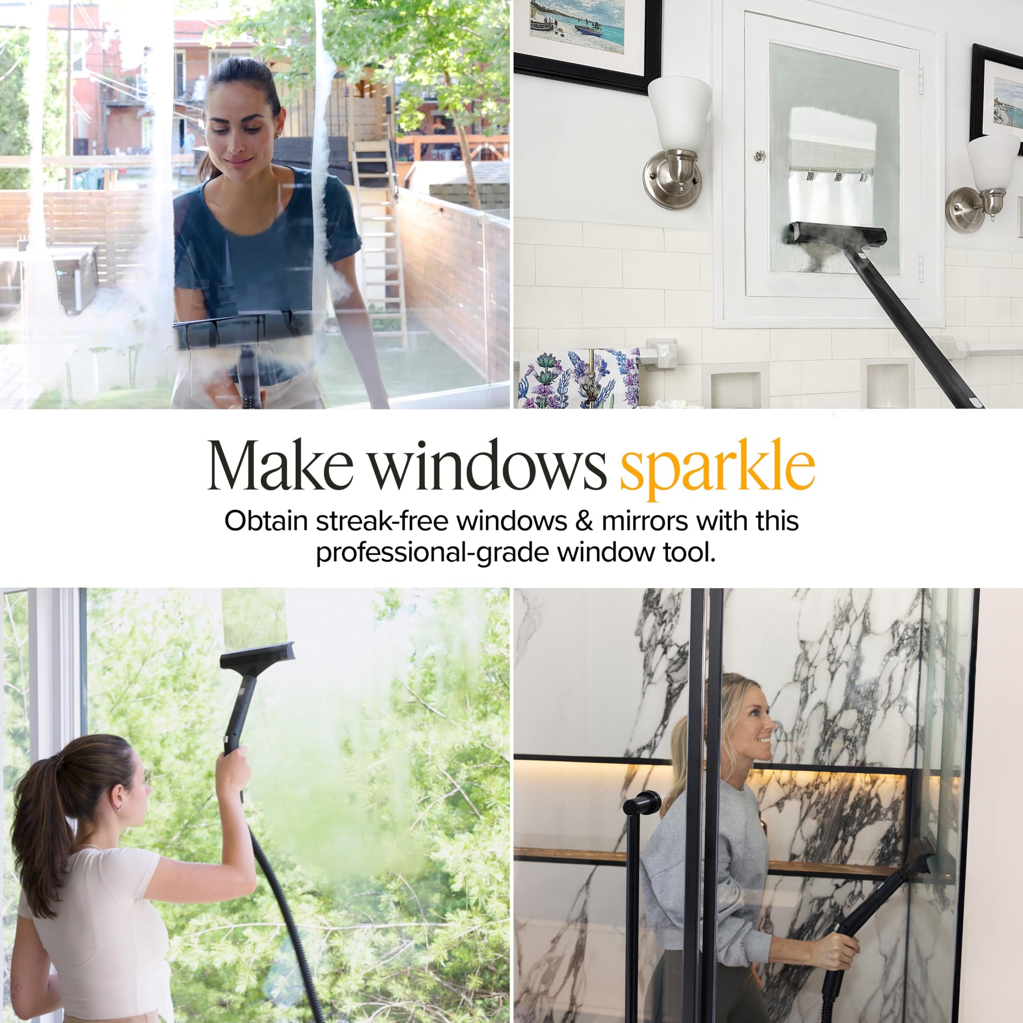 Neat Window Tool for Steam Cleaner
