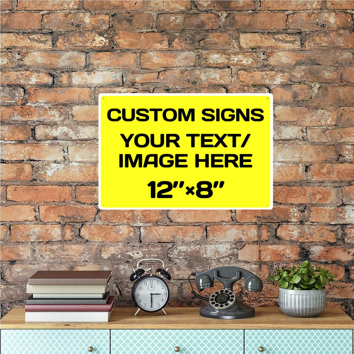 Personalized Aluminum Metal Signs