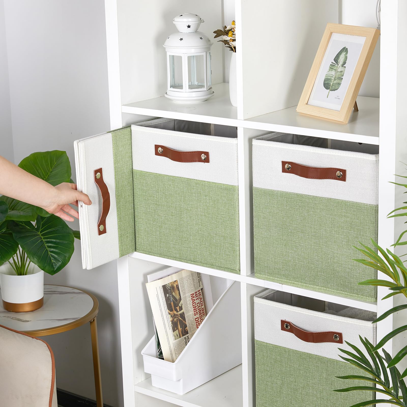 Fabric Storage Cubes (4 Count)