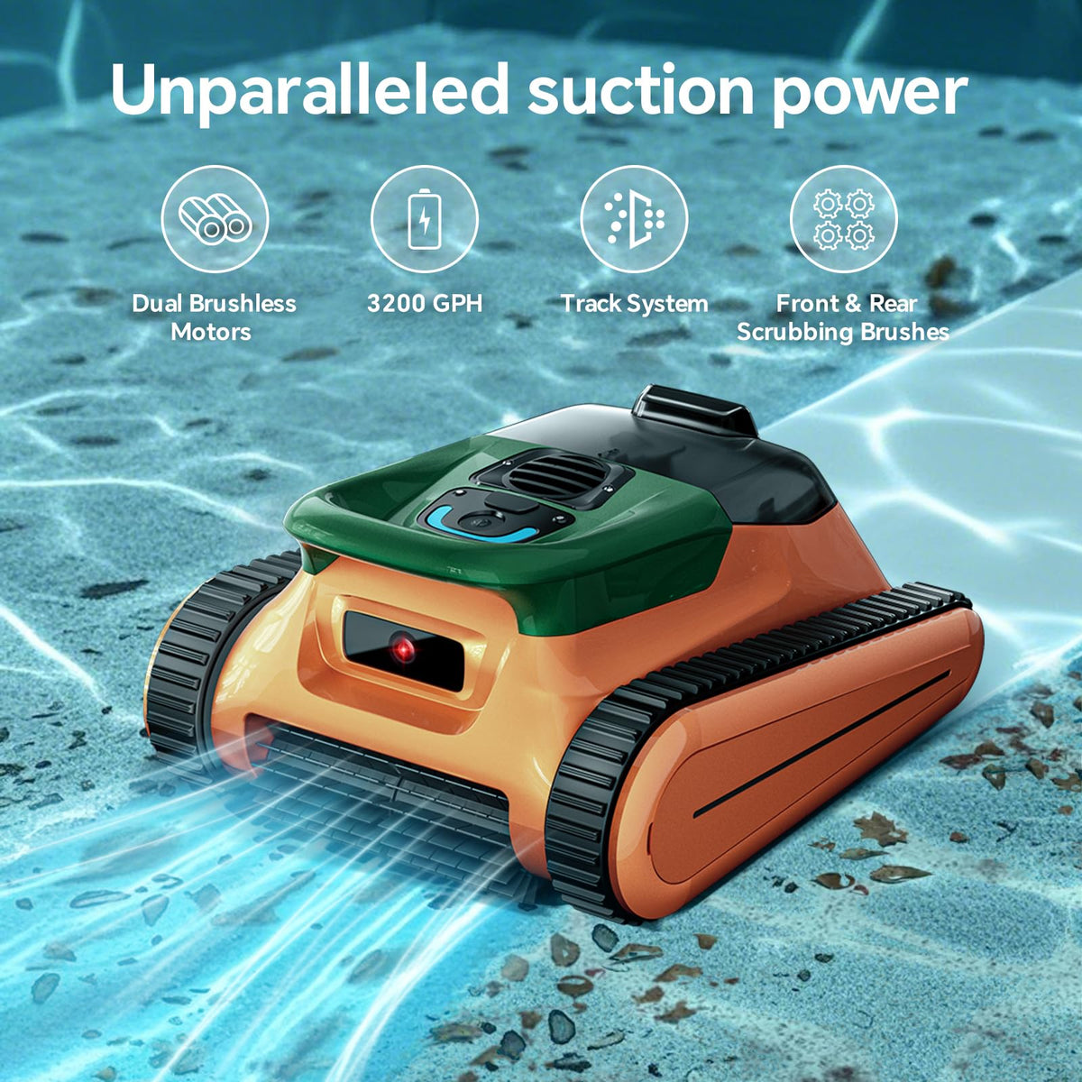 Cordless Robotic Pool Cleaner