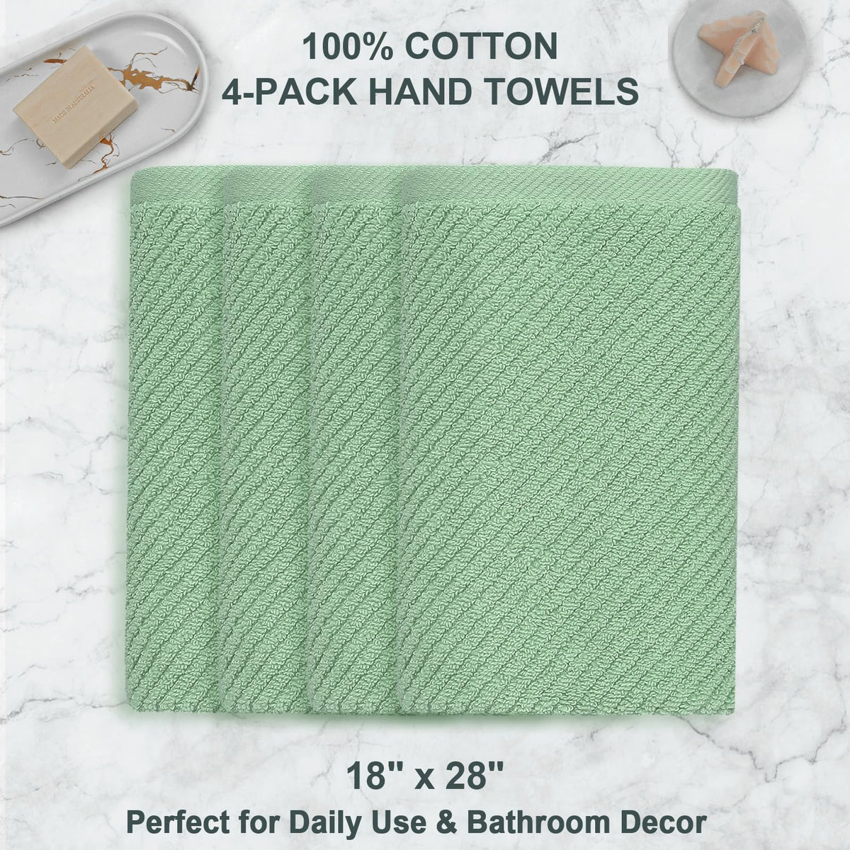 Hand Towels 4PC (4 Count)