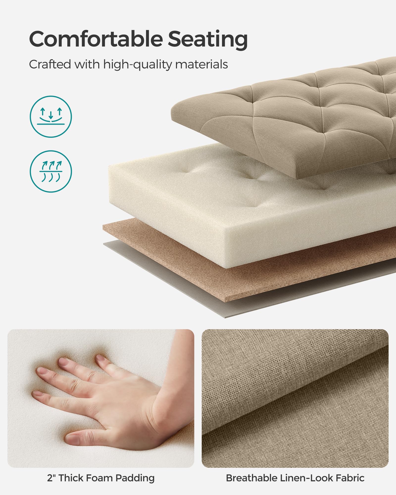 Storage Ottoman Bench
