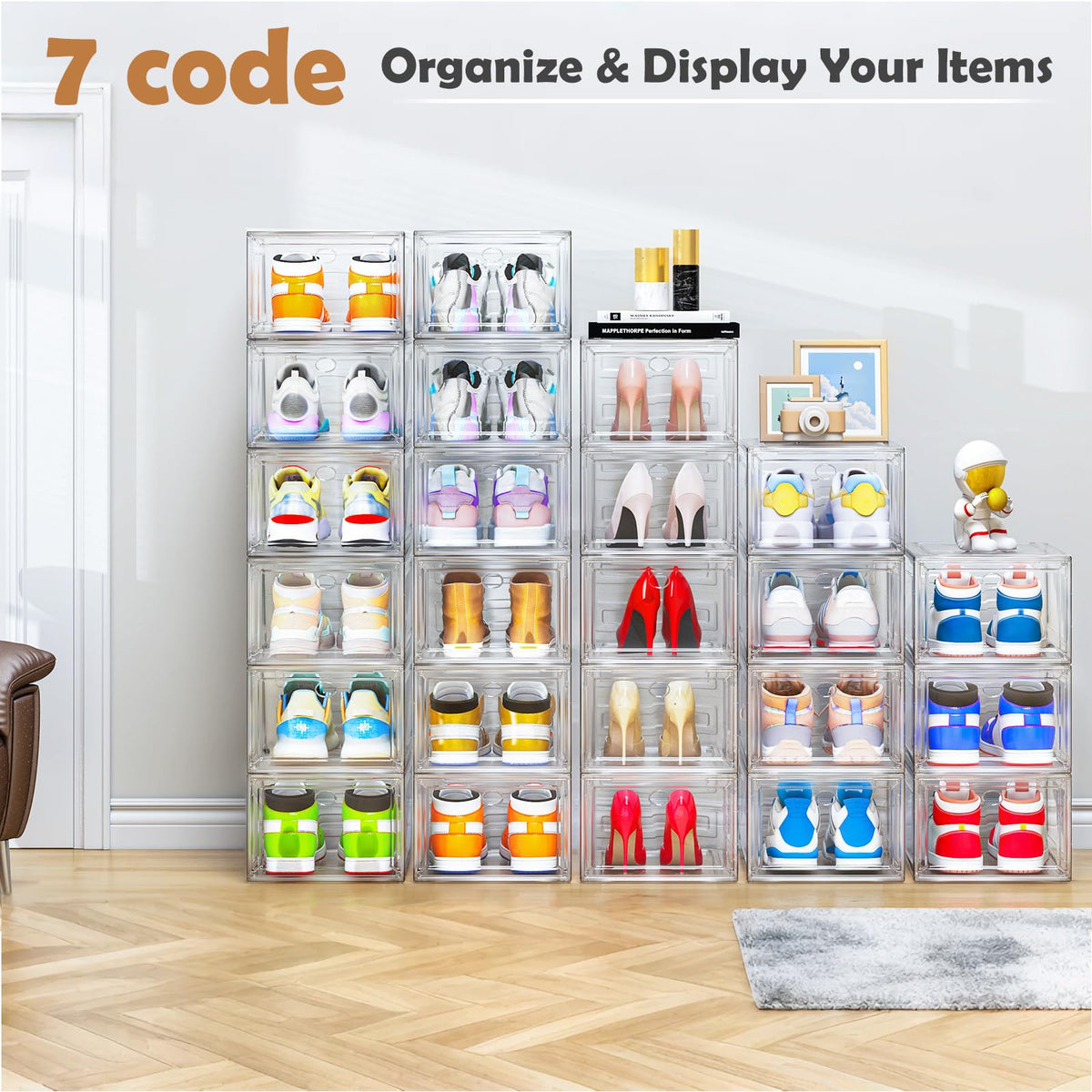 12 Pack Shoe Organizer (12 Count)