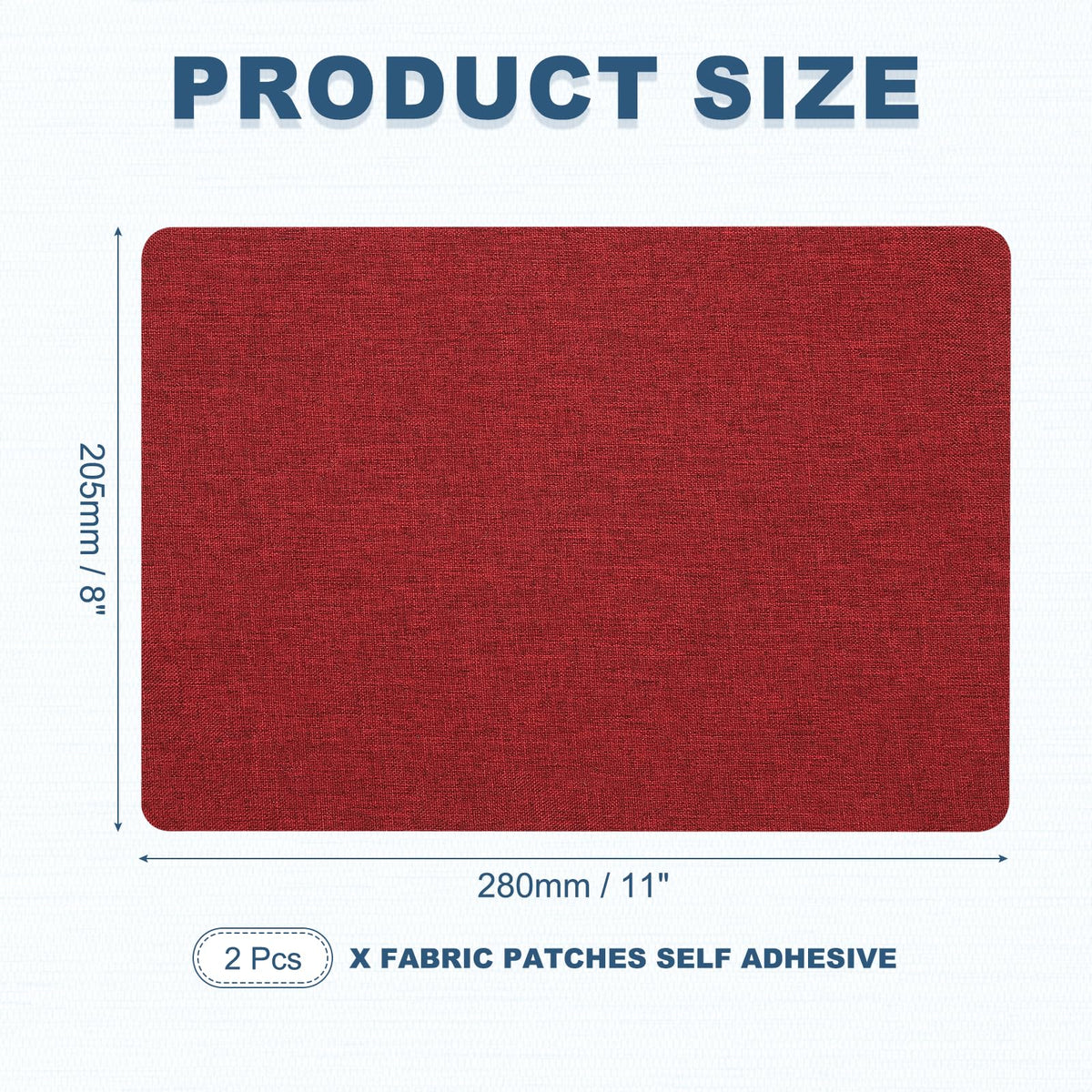 8x11 Inch Linen Repair Patches (2 Count)
