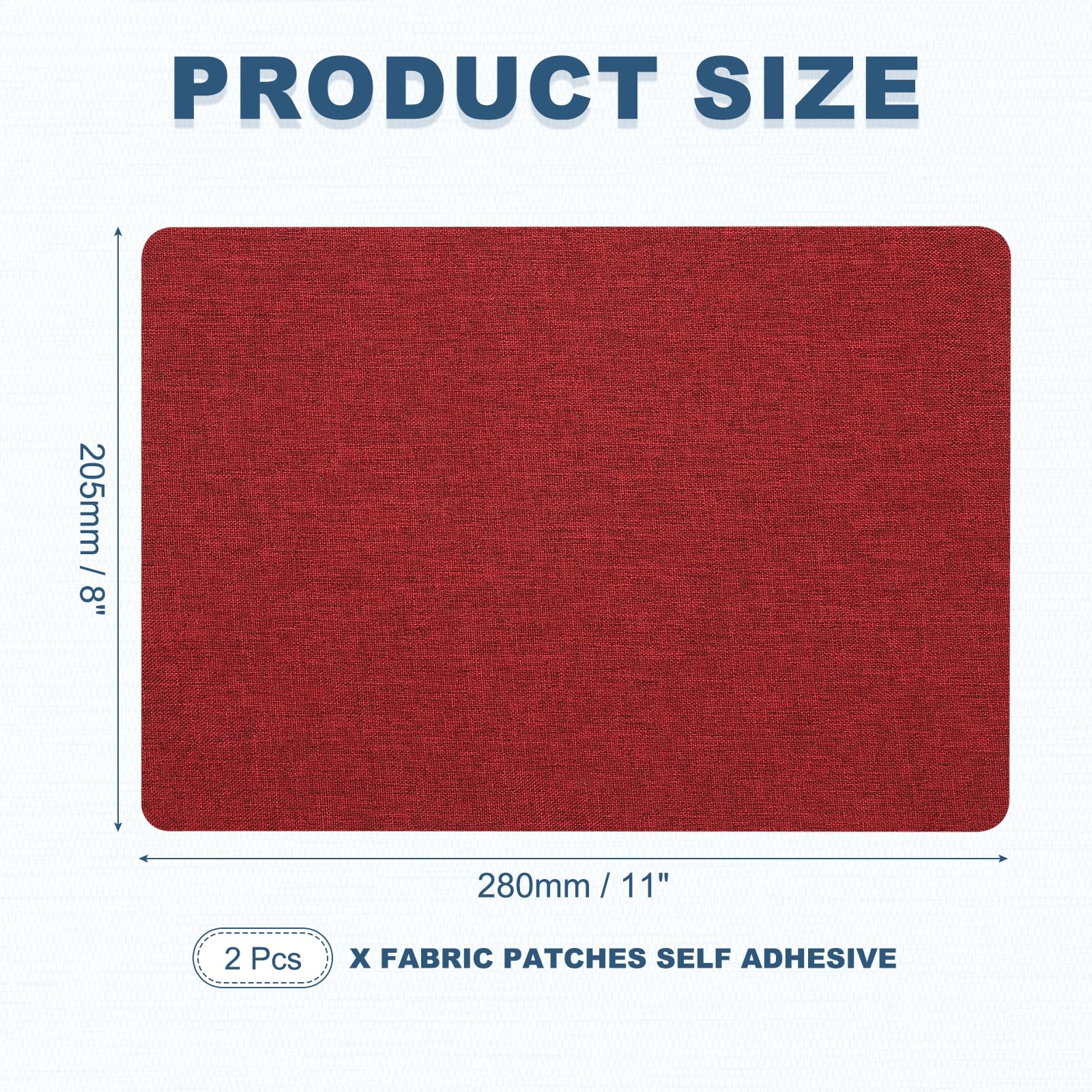 8x11 Inch Linen Repair Patches (2 Count)