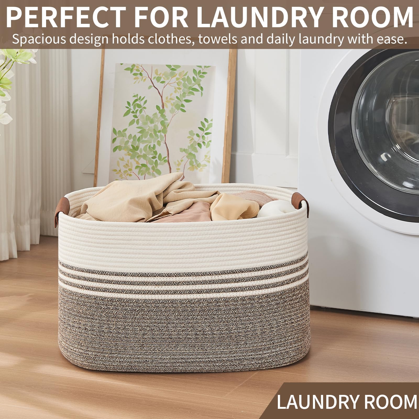 Laundry Hamper with Handles