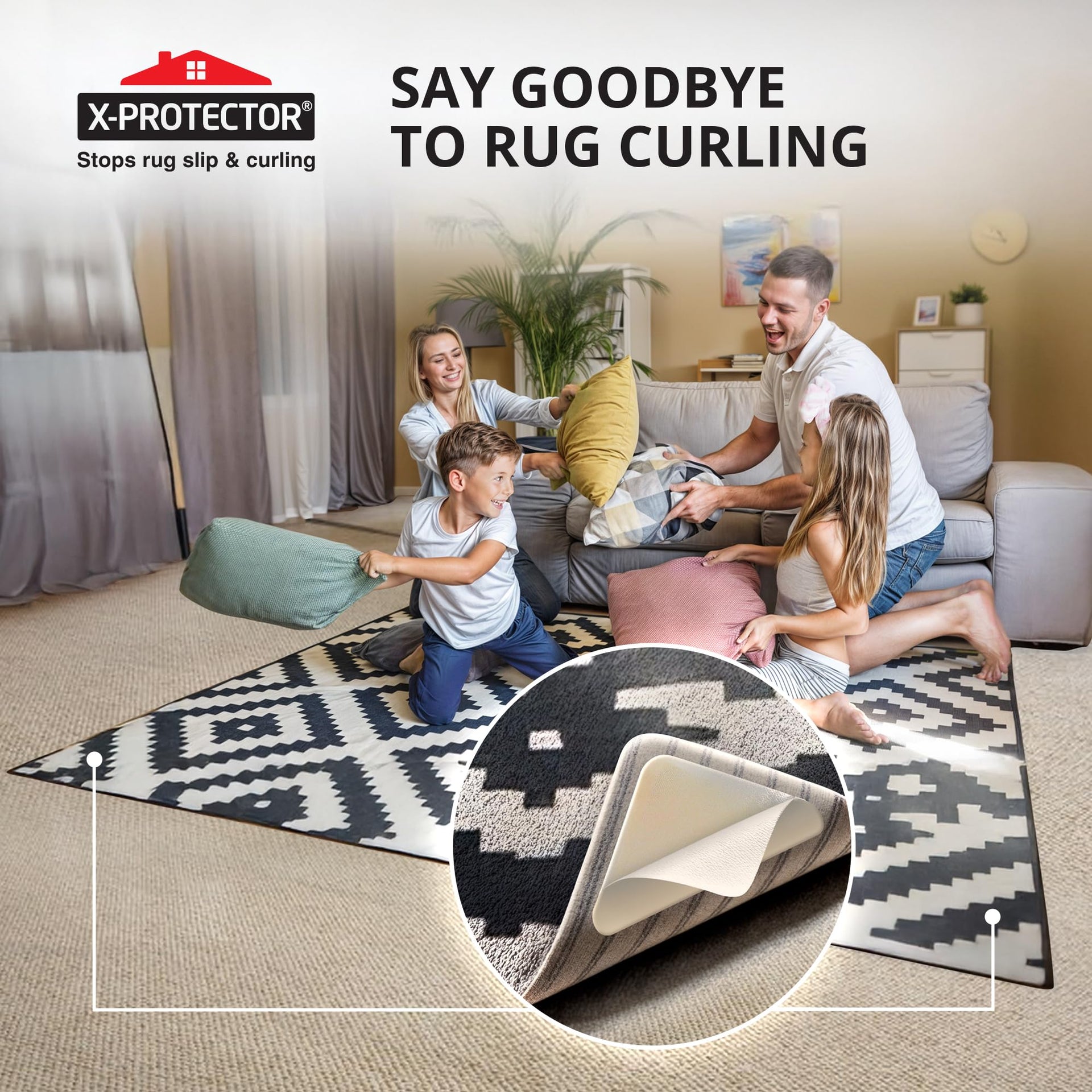 Rug Tape for Carpet (8 Count)
