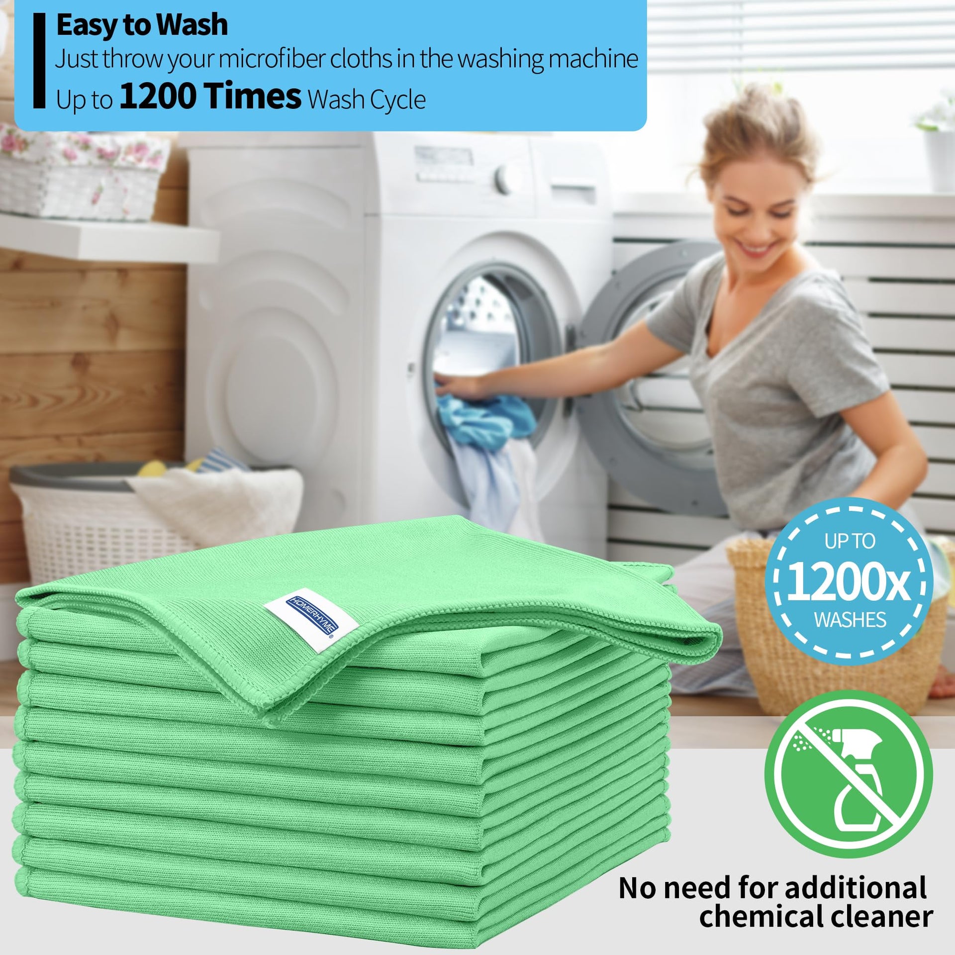 Microfiber Cleaning Cloth (10 Count)