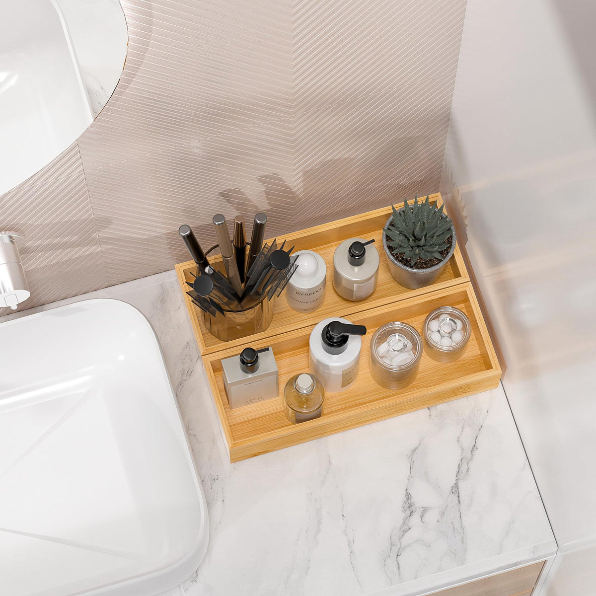 Kitchen Drawer Organizer Bins (2 Count)
