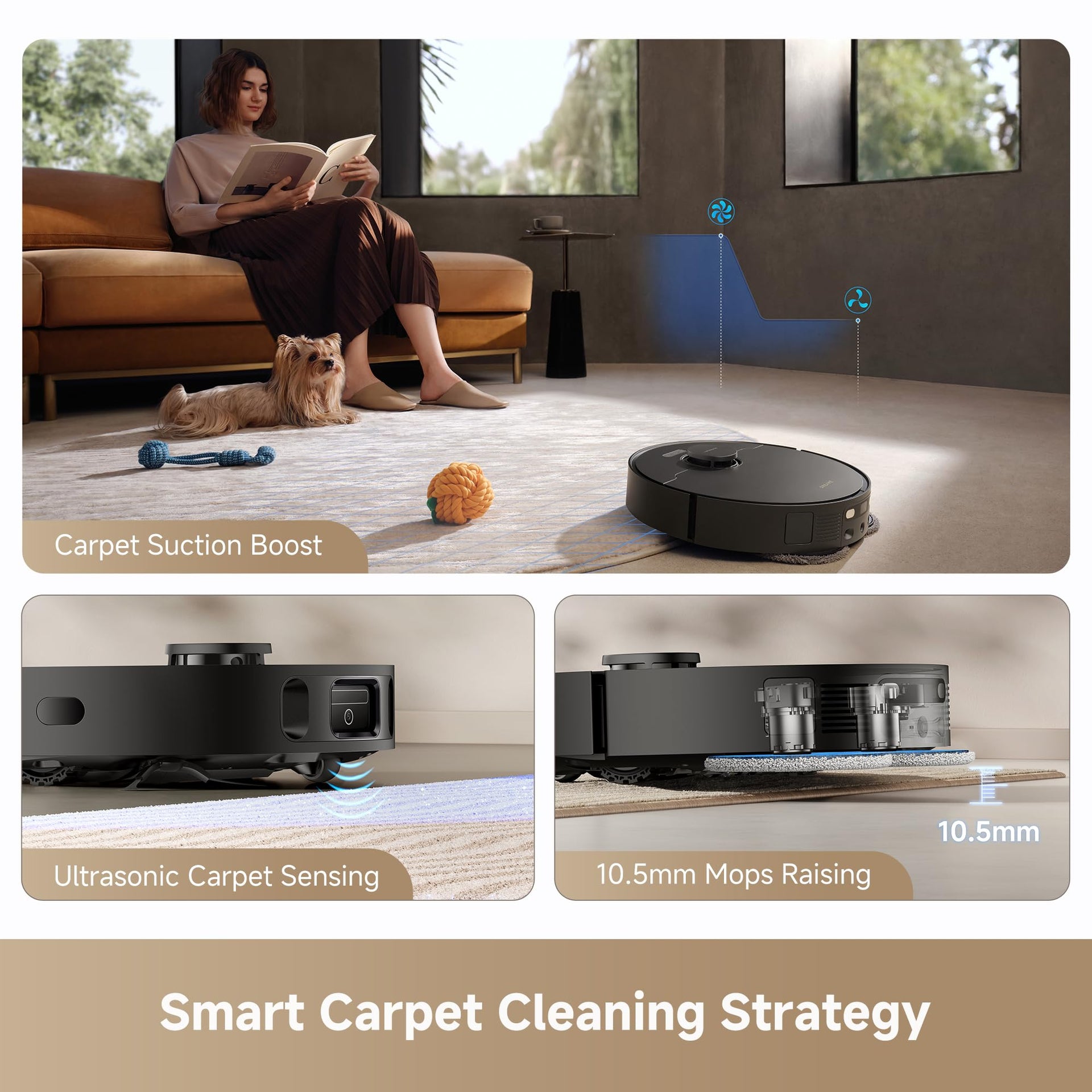 L40s Ultra CE Robot Vacuum and Mop with Self