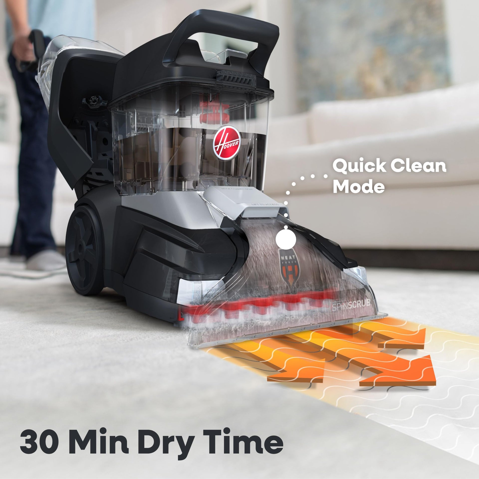PowerScrub XL Pet Carpet Cleaner Machine for Carpet and Upholstery