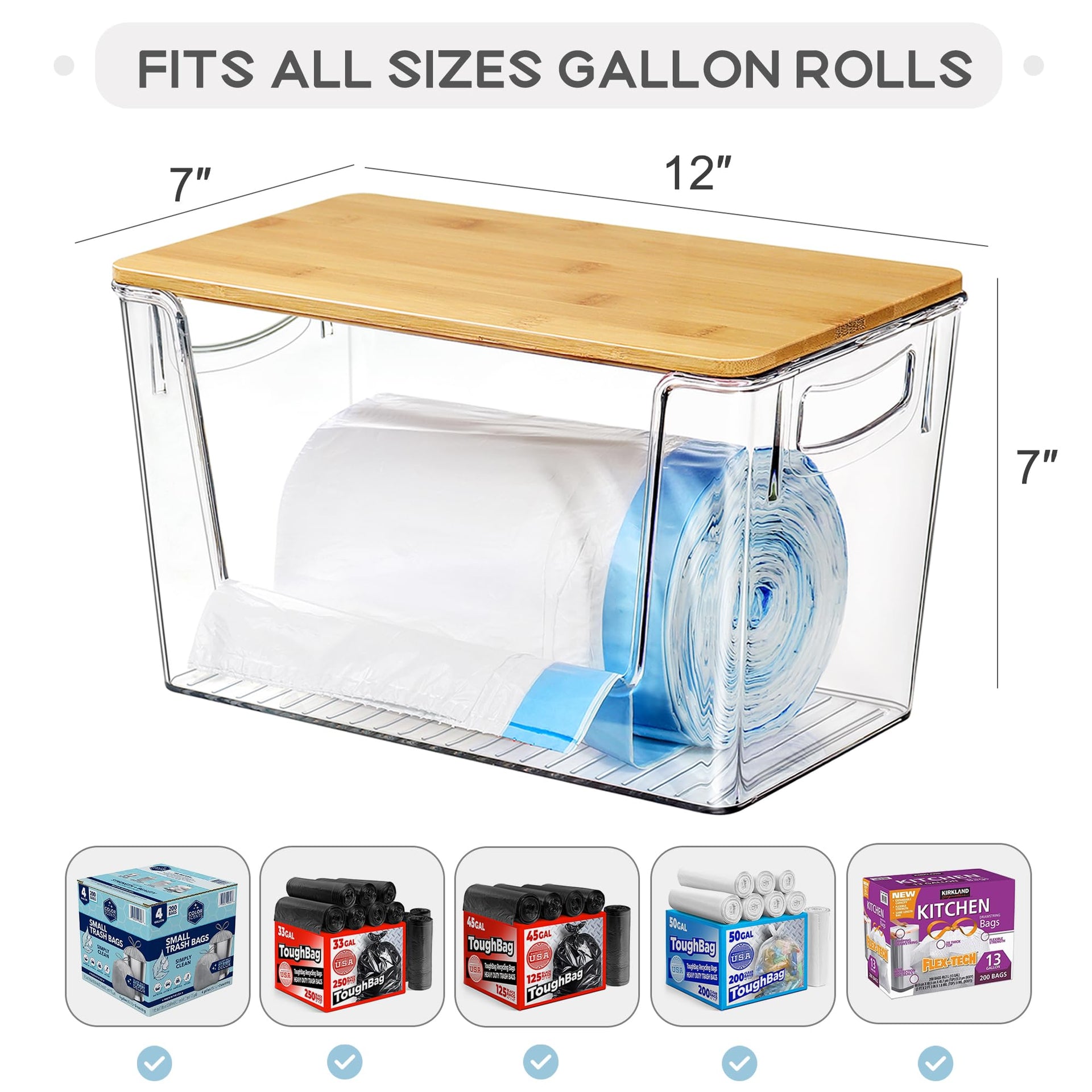 Pantry Organizers Storage (2 Count)