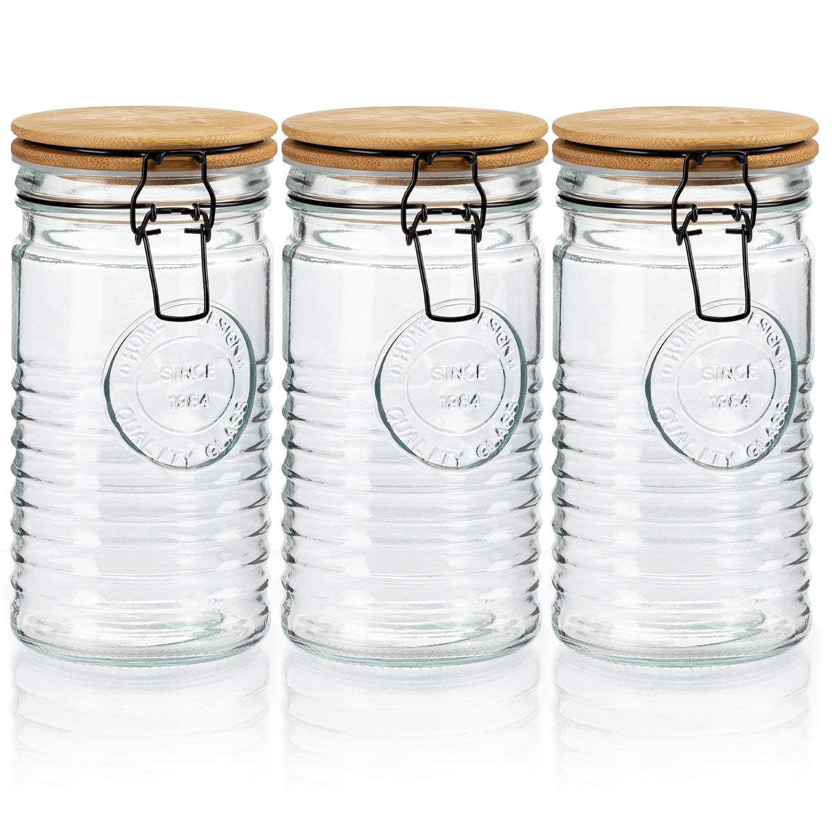 Glass Storage Containers with Airtight Lids