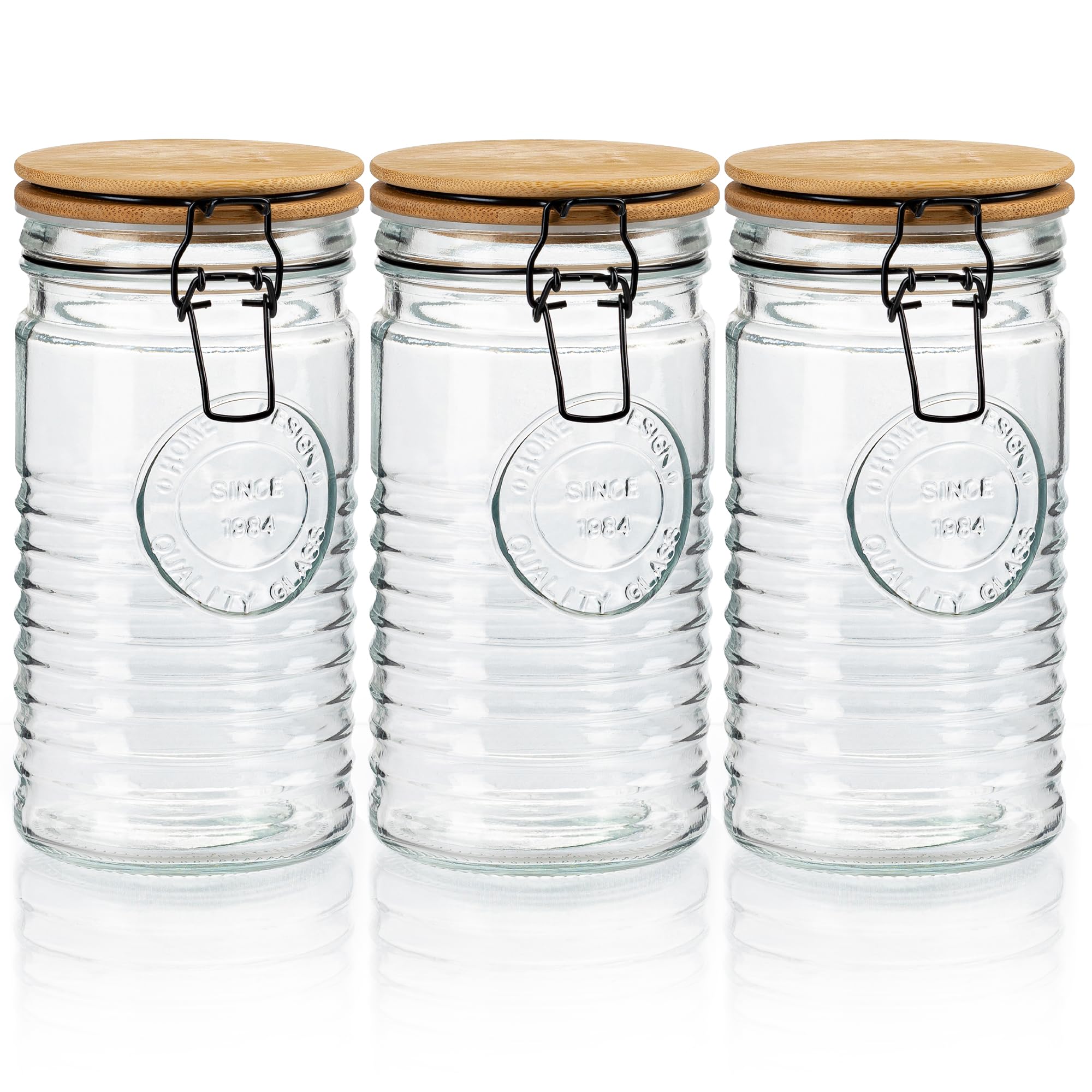 Glass Storage Containers with Airtight Lids
