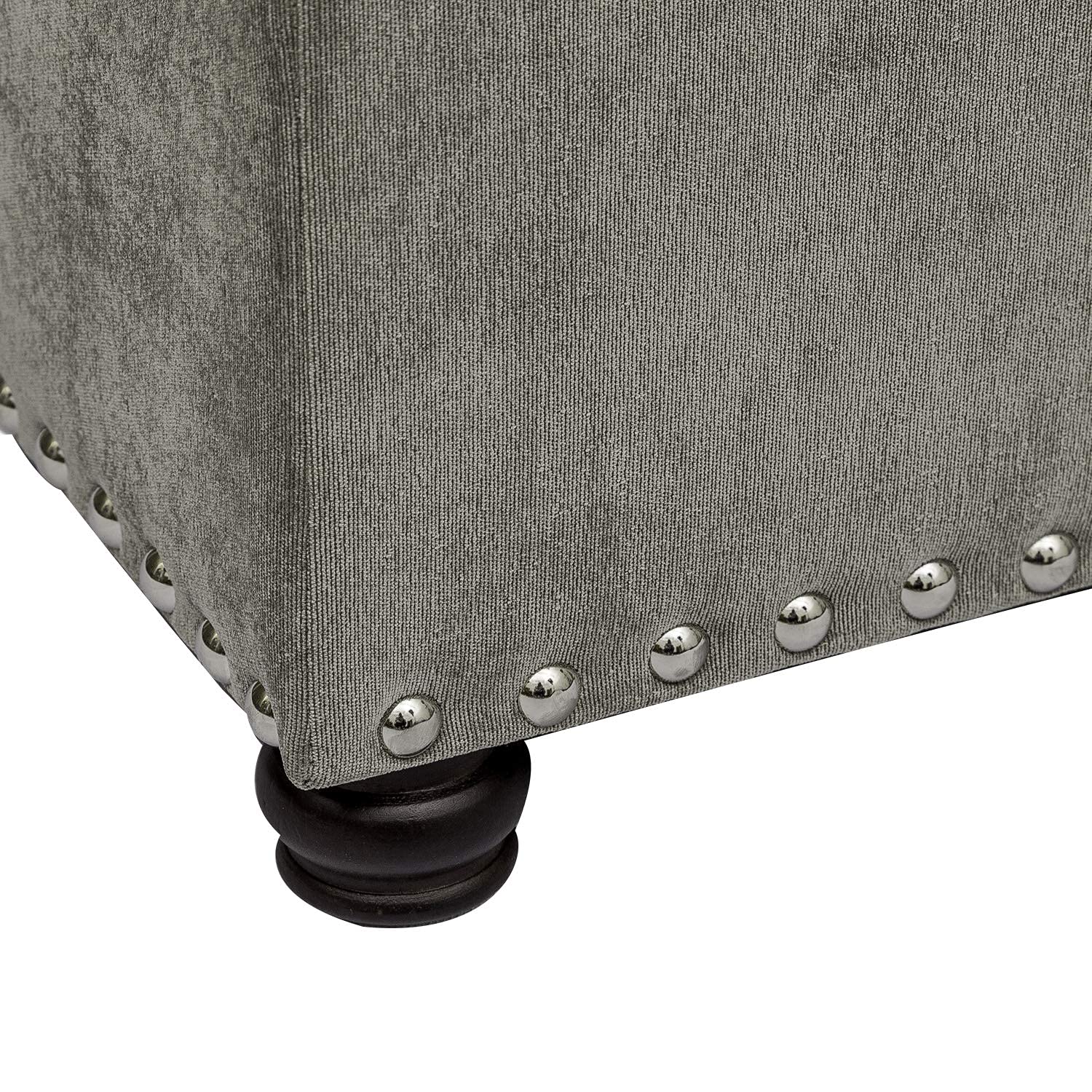 Storage Ottoman Foot Rest Stool
