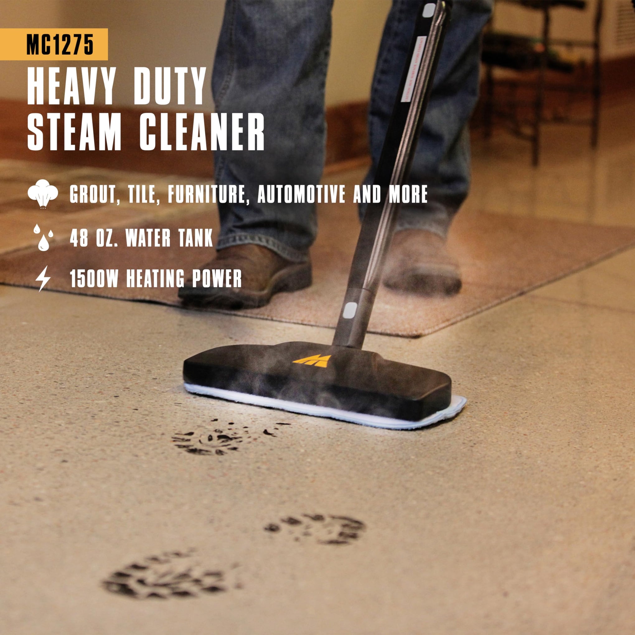 MC1275 Heavy Duty Steam Cleaner