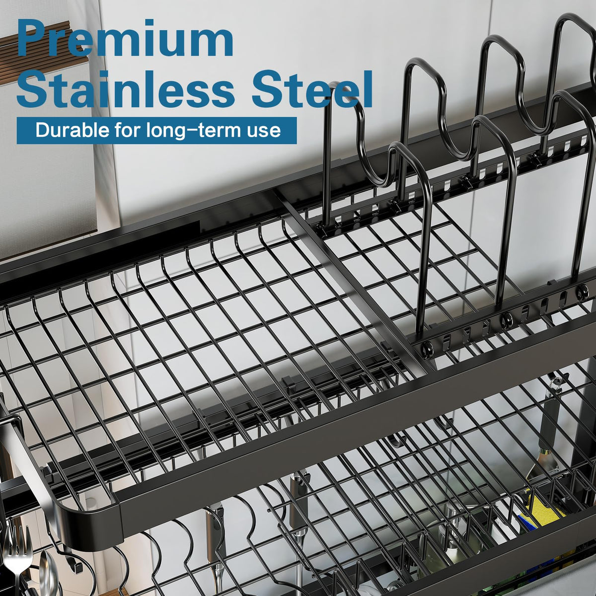 Over The Sink Dish Drying Rack