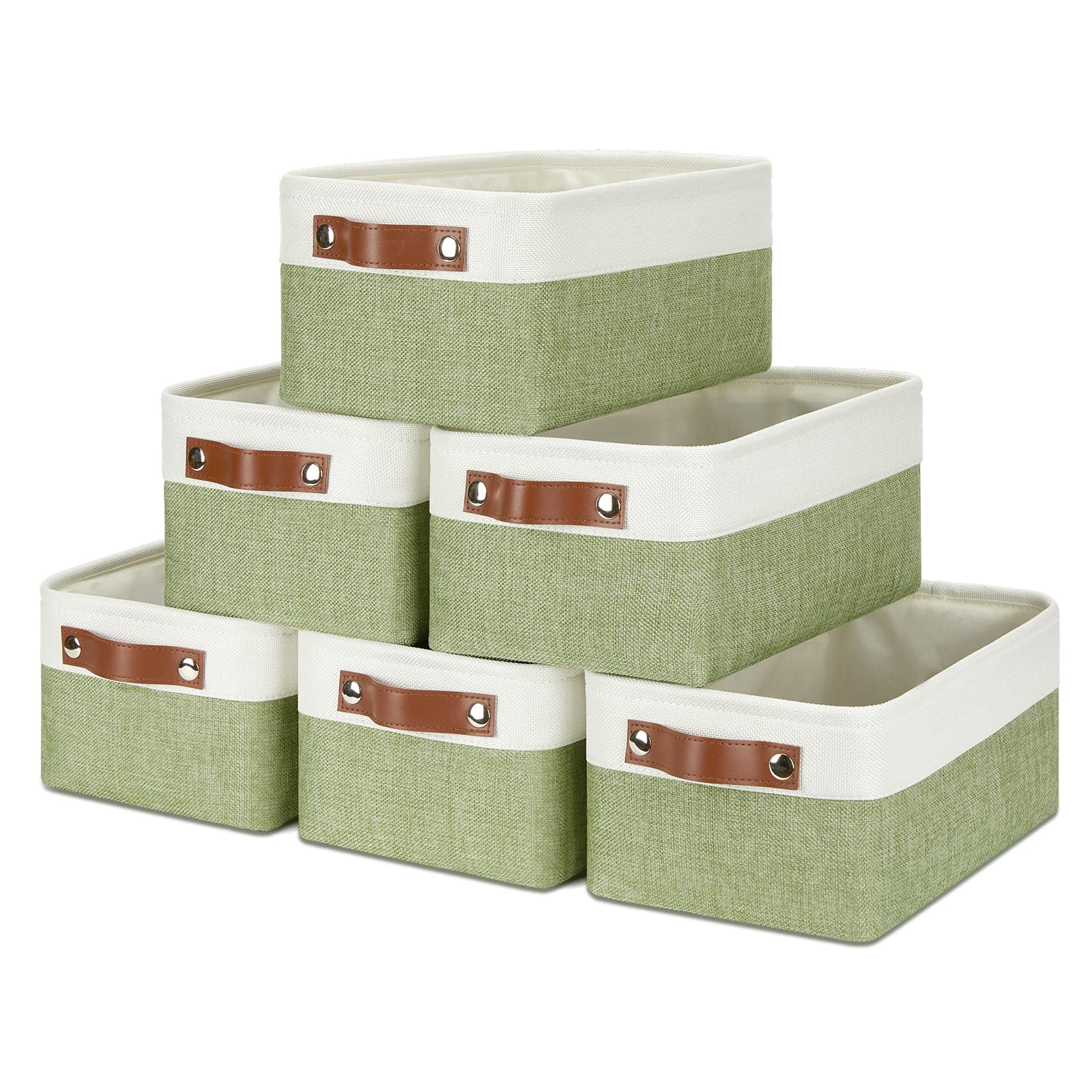 Storage Baskets for Shelves (6 Count)