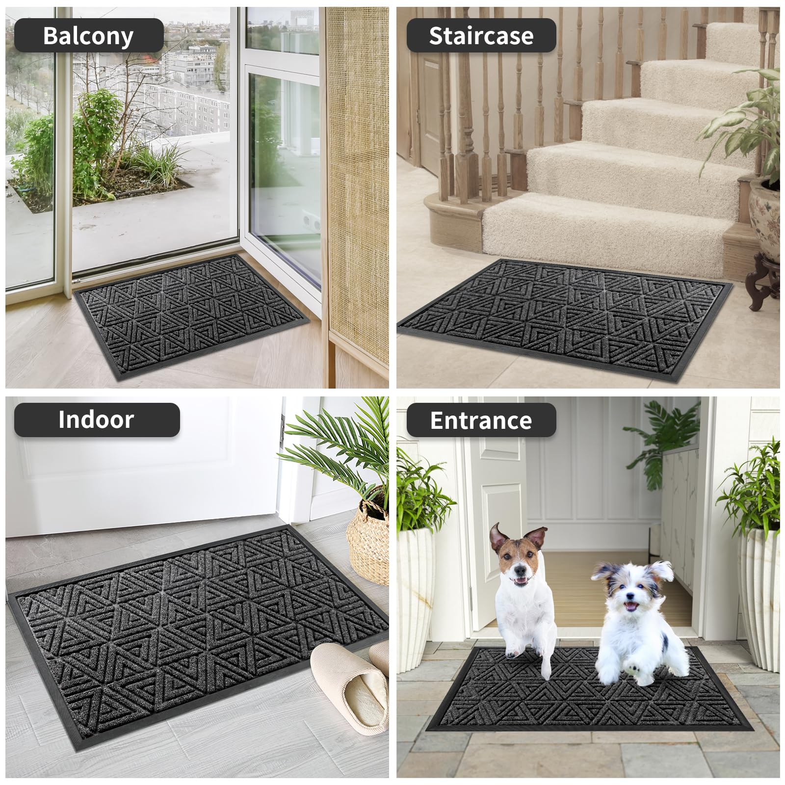 Outdoor Mats for Front Door 29.5x17