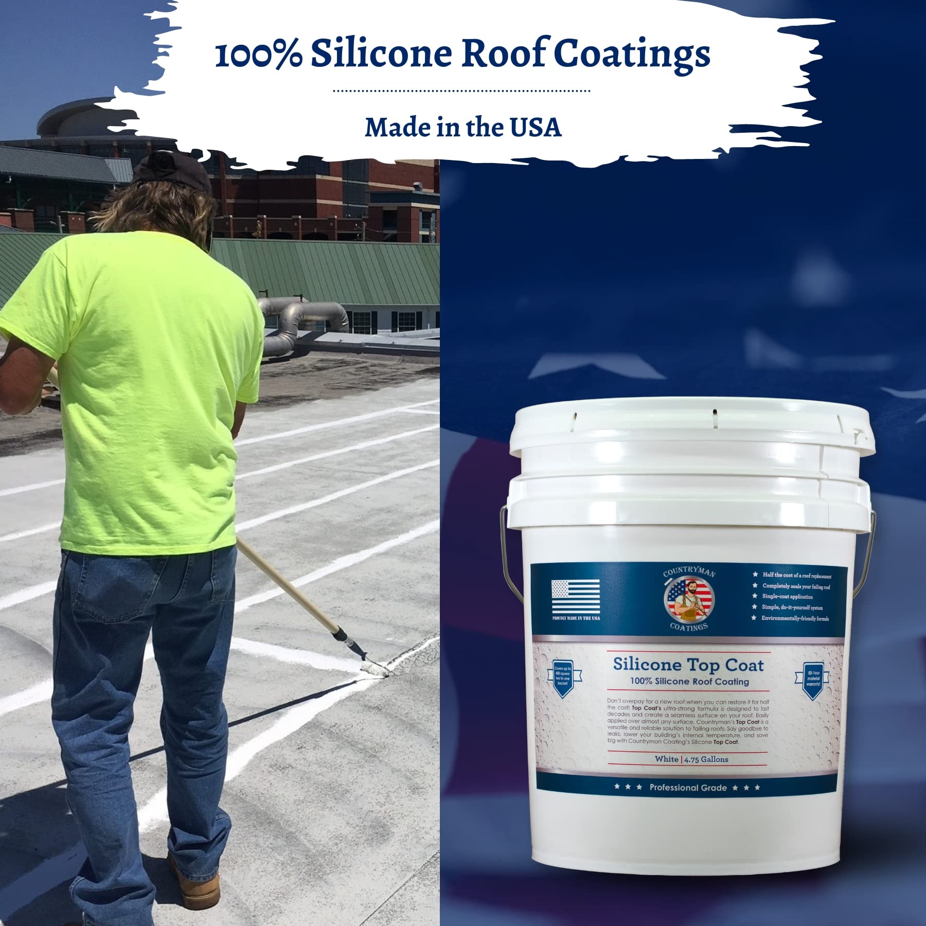 Countryman Silicone Roof Coating (608 Fl Oz)