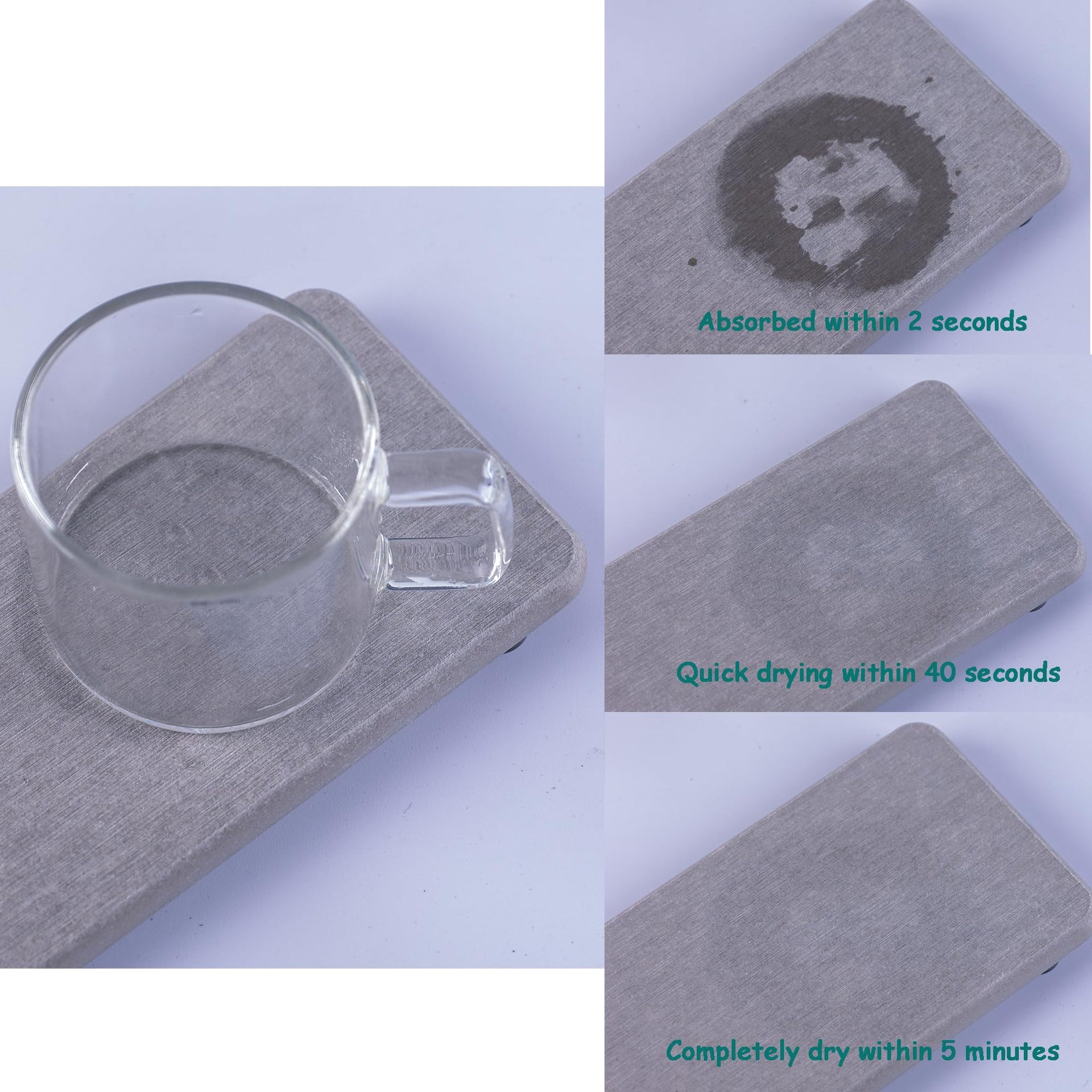 2 Pcs Sink Stone Soap Trays (2 Count)
