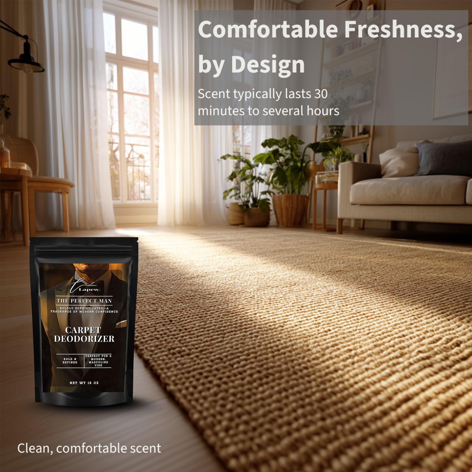 The Perfect Man Carpet Deodorizer Powder (16 Ounce)