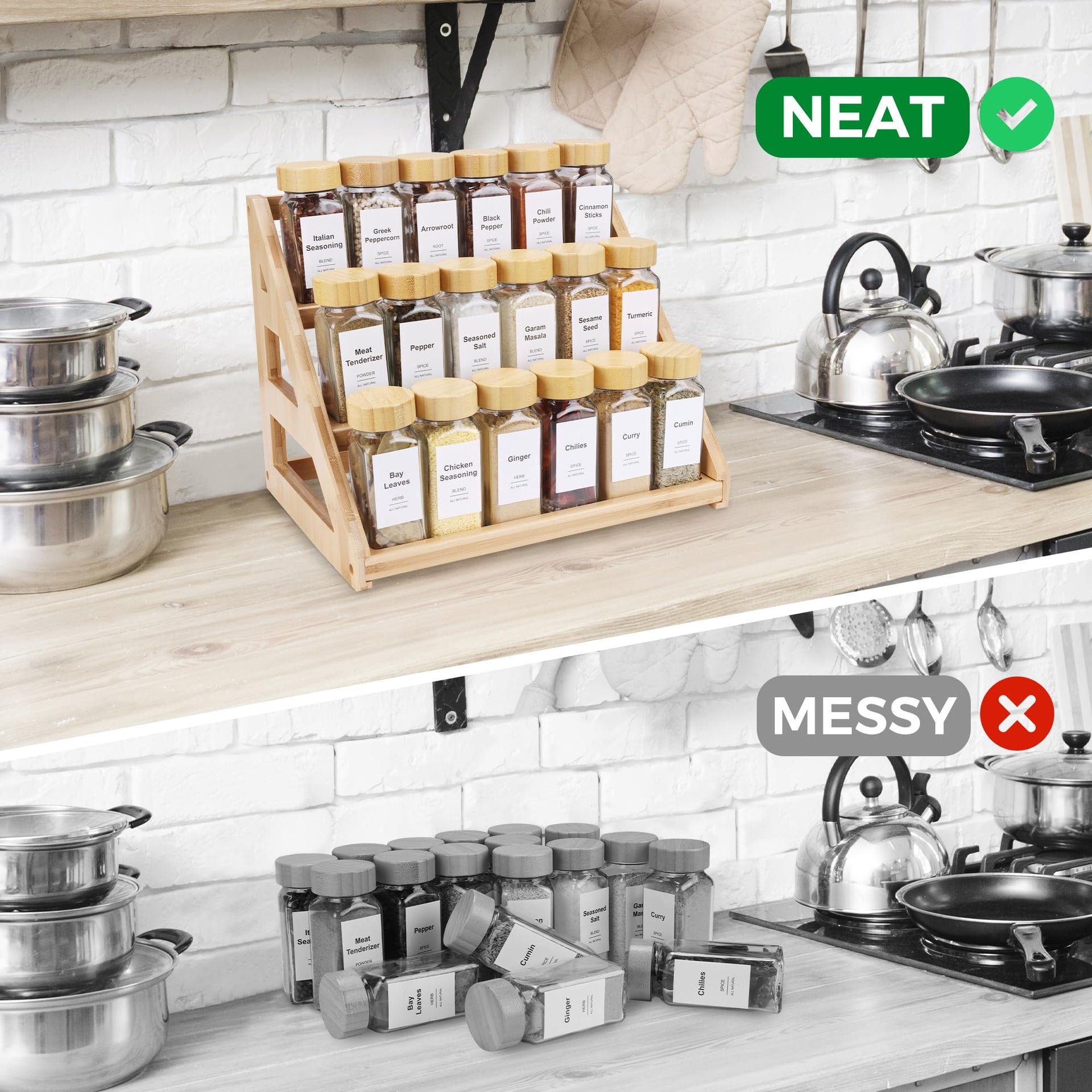 Spice Rack Spice Organizer (26 Count)