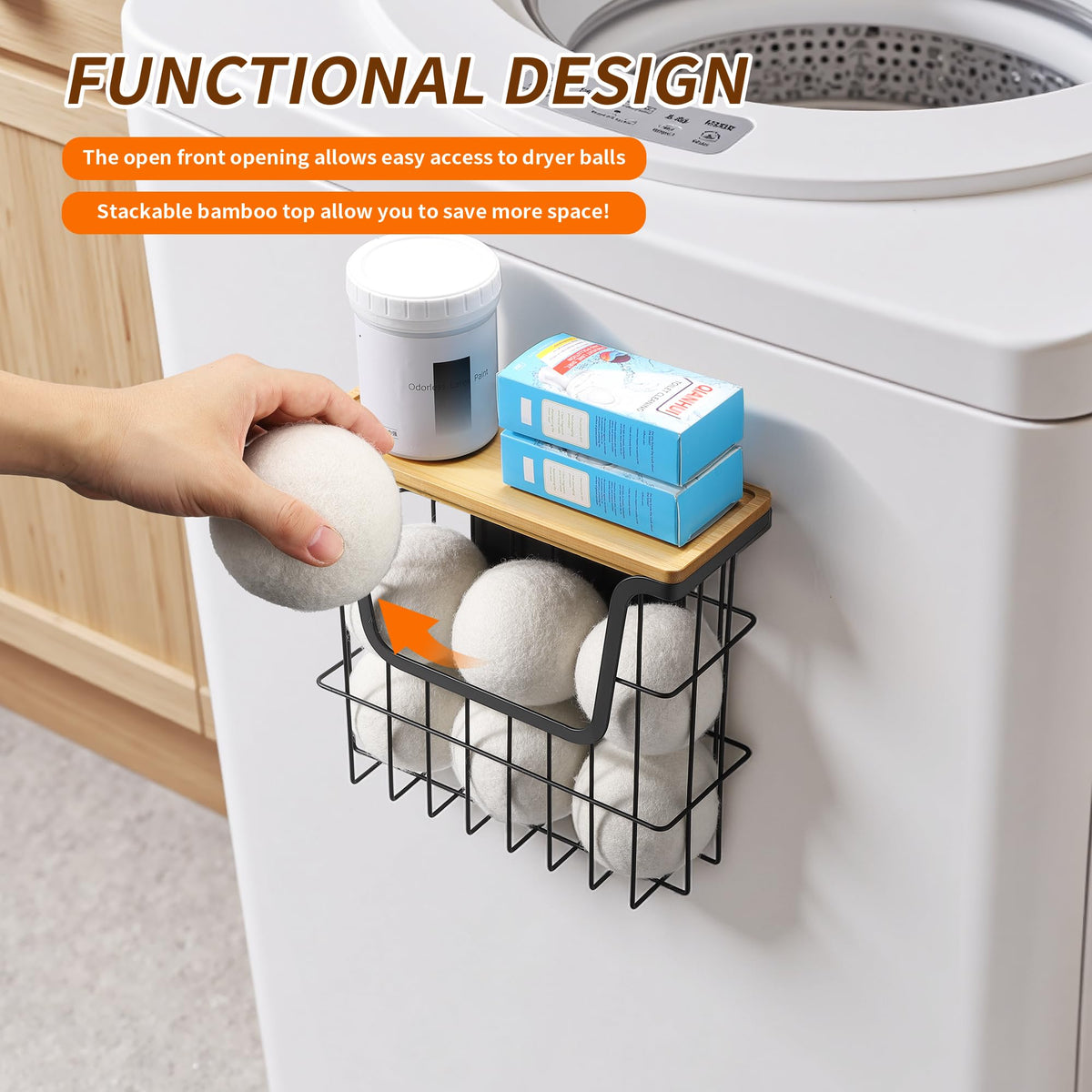 Magnetic Dryer Ball Holder